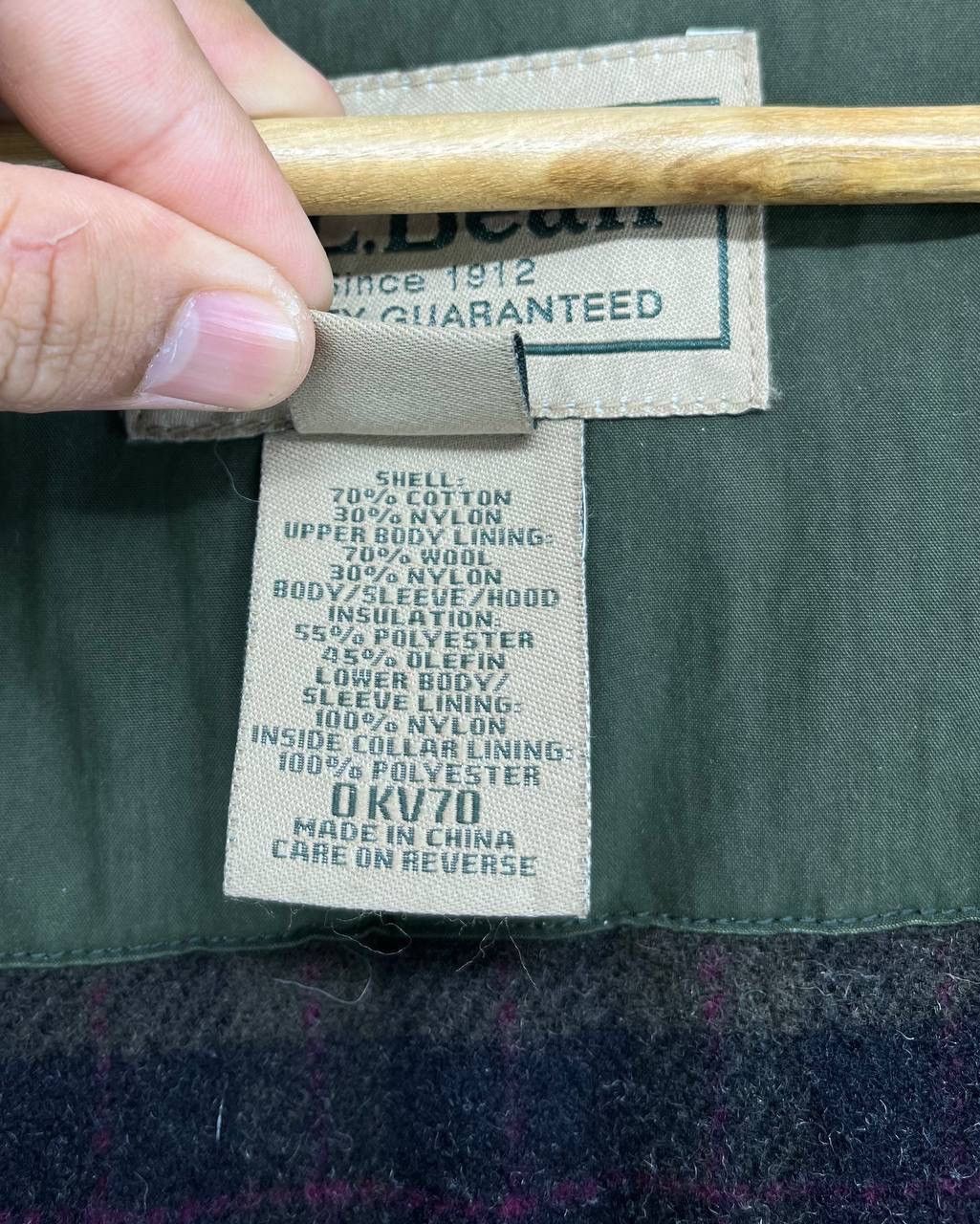 L.L. Bean × Vintage Vintage L.L. Bean Military Army Trashed Long Jacket Size US M / EU 48-50 / 2 - 8 Thumbnail