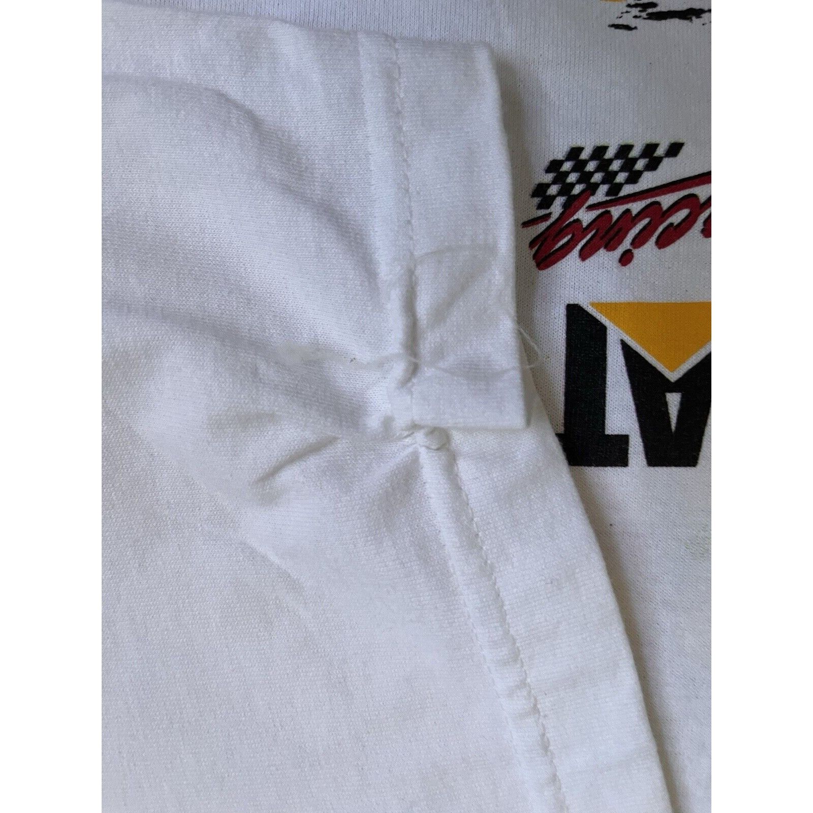 NASCAR VINTAGE NASCAR CAT POLARIS WARD BURTON #22 GRAPHIC TEE 90S Size US L / EU 52-54 / 3 - 7 Thumbnail