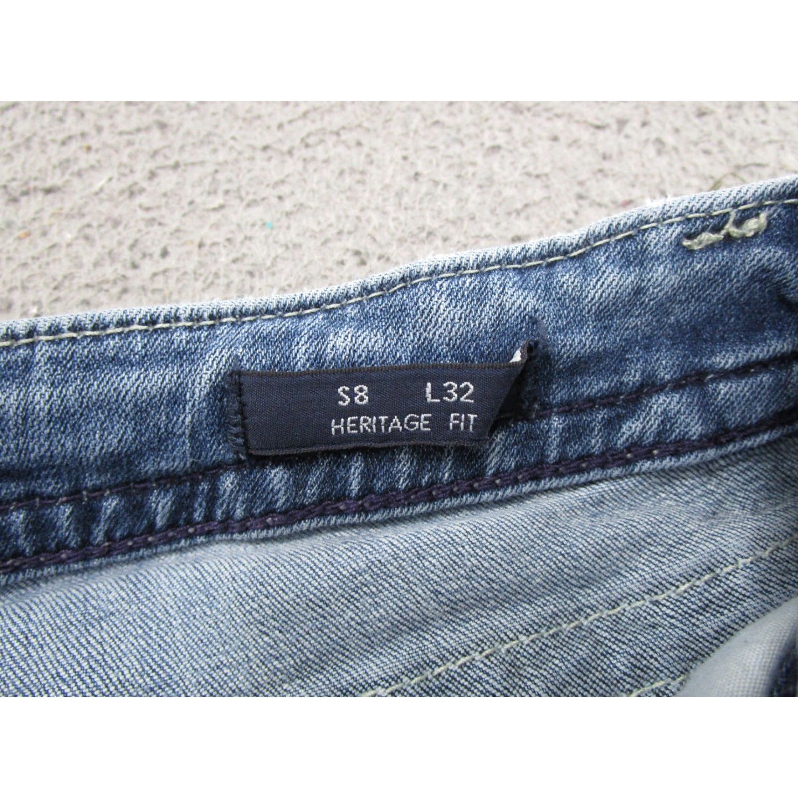 Vintage VINTAGE Vigoss Boot Cut Jeans Women's 8x32 Blue Denim Size 8 Heritage Fit 5-Pocket Design Jeans Womens Size 30" / US 8 / IT 44 - 6 Thumbnail