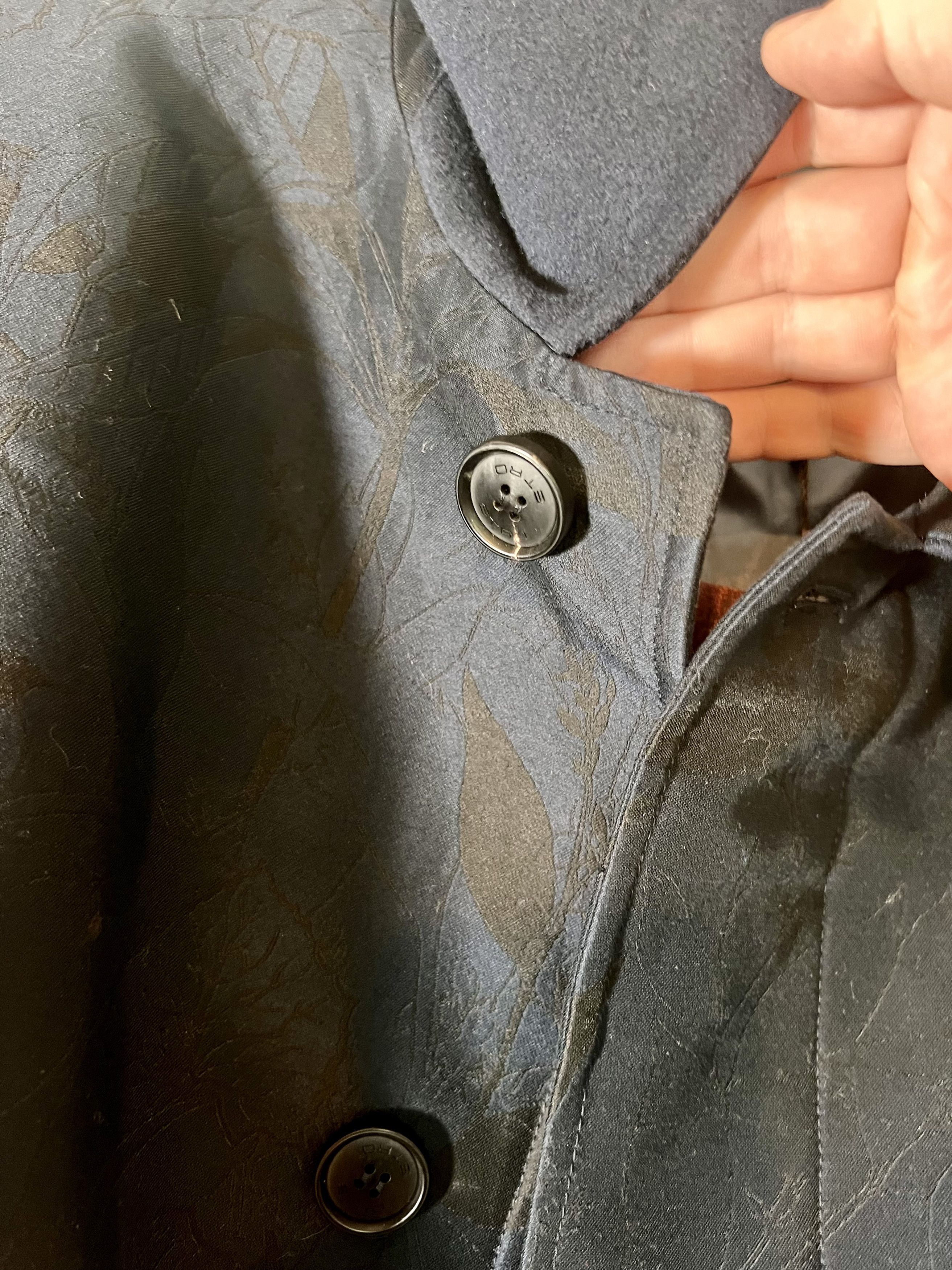 Etro Etro Thick Raincoat/Parka Size 50 Made in Italy Size US M / EU 48-50 / 2 - 10 Thumbnail