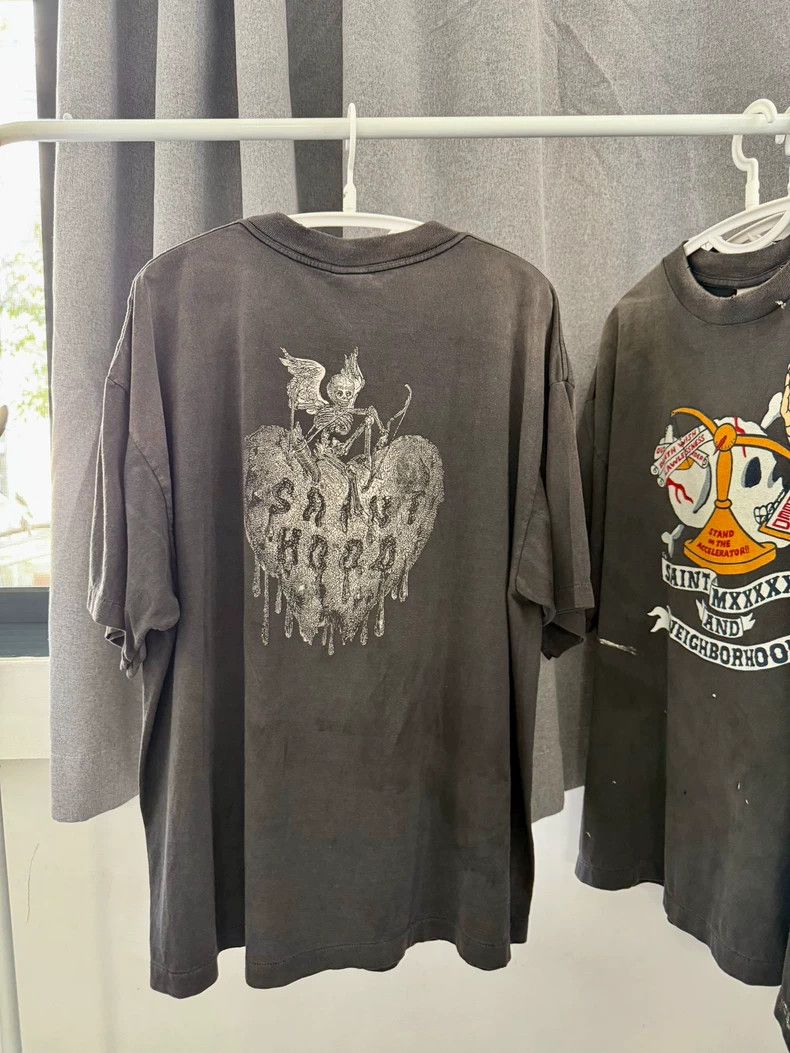 Saint Michael Saint Michael Joint destruction of short sleeves Size US XL / EU 56 / 4 - 2 Thumbnail