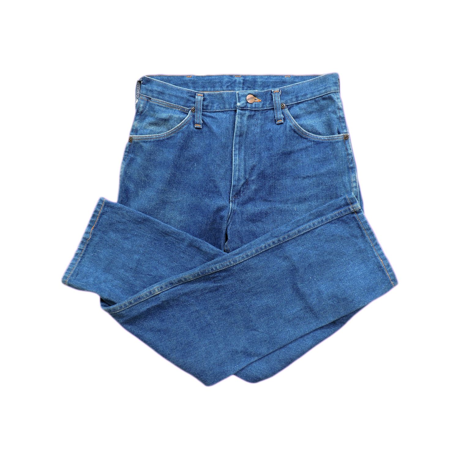 Wrangler MAVERICK 44MWZ DENIM LONG PANTS Size US 30 / EU 46 - 1 Thumbnail