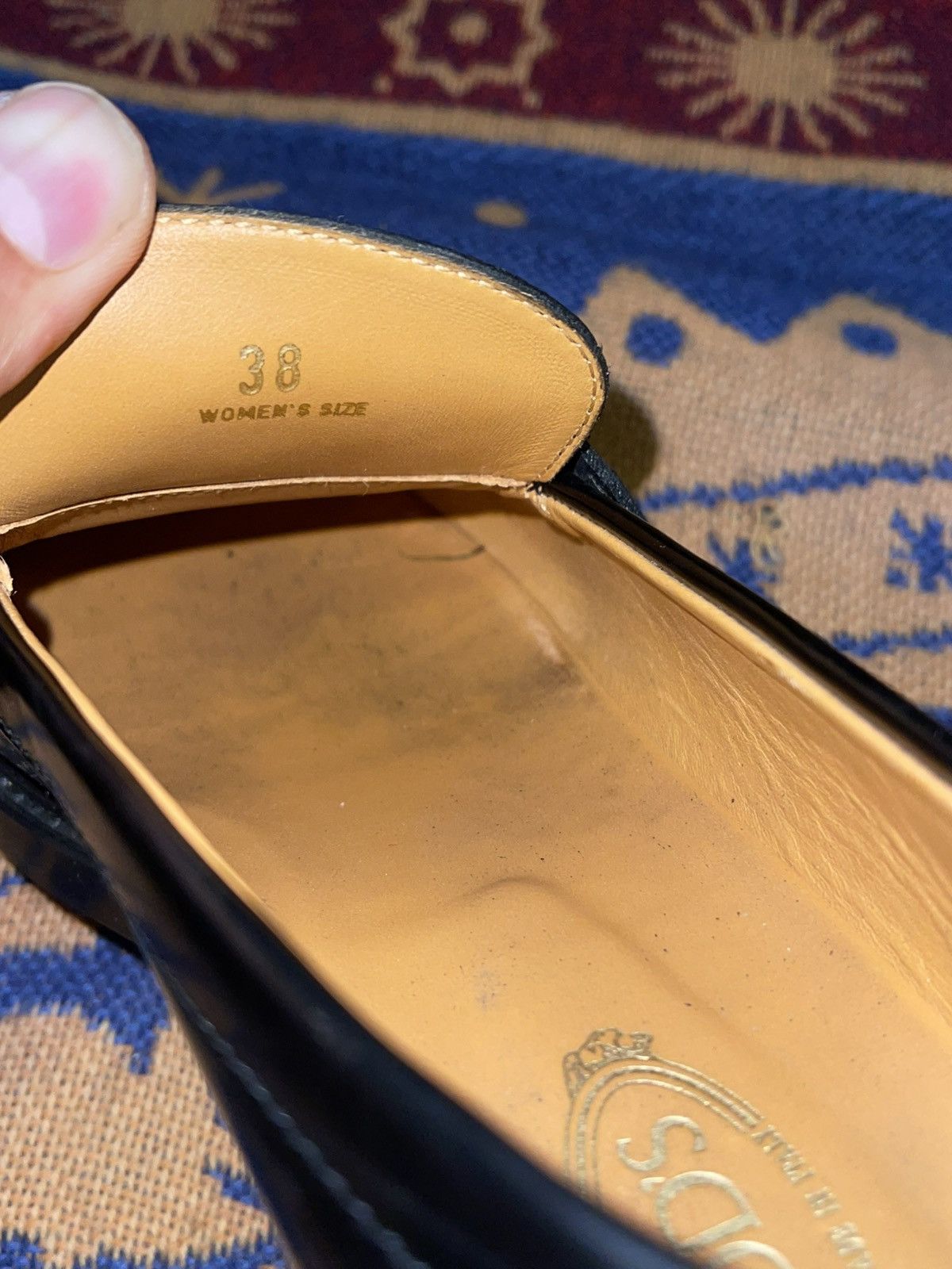 Tod's TOD’S TIMELESS FRINGED LEATHER LOAFERS Size US 8 / IT 38 - 6 Thumbnail