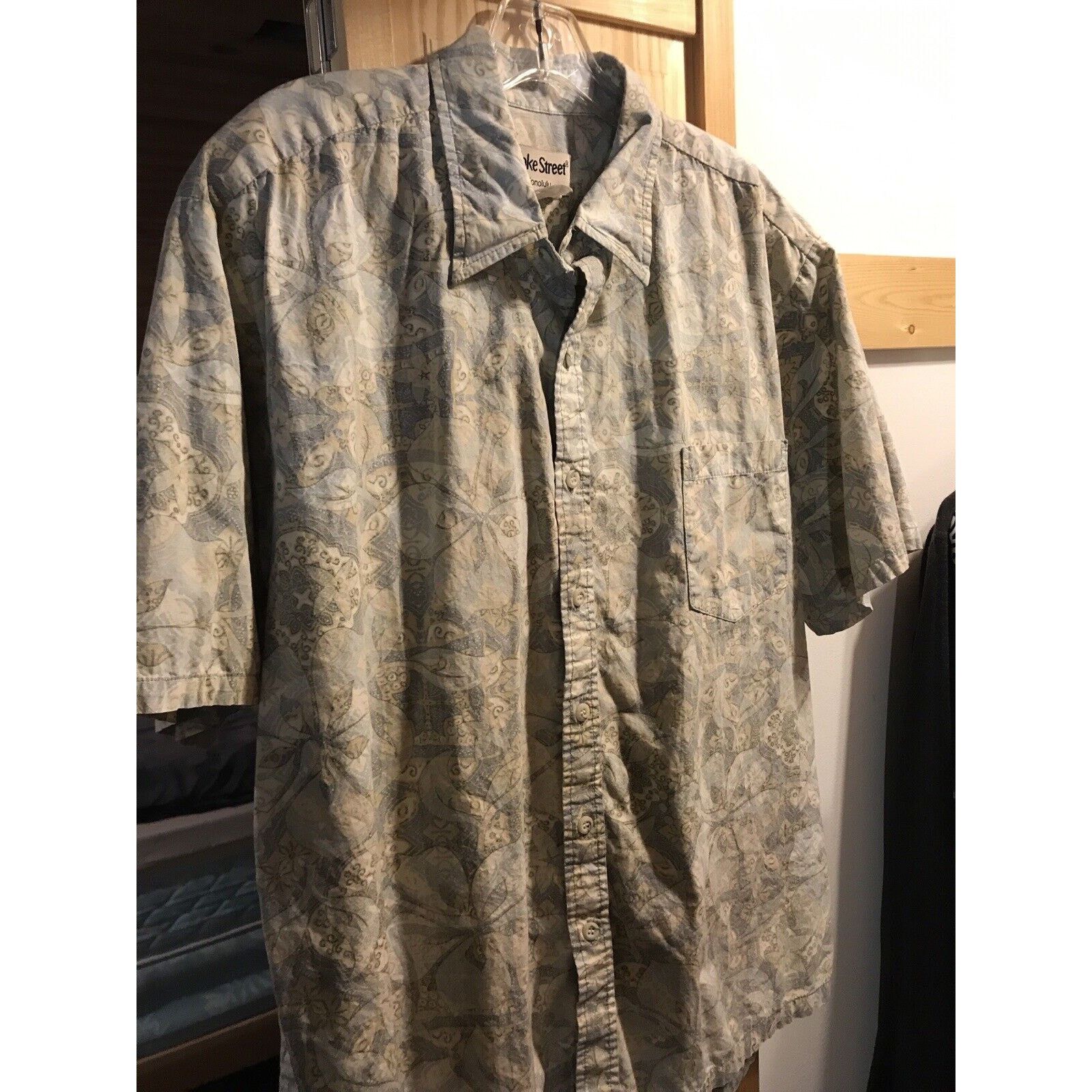 Other Cooke Street Honolulu Men’s XL Floral Cotton Hawaiian Shirt Size US XL / EU 56 / 4 - 4 Thumbnail