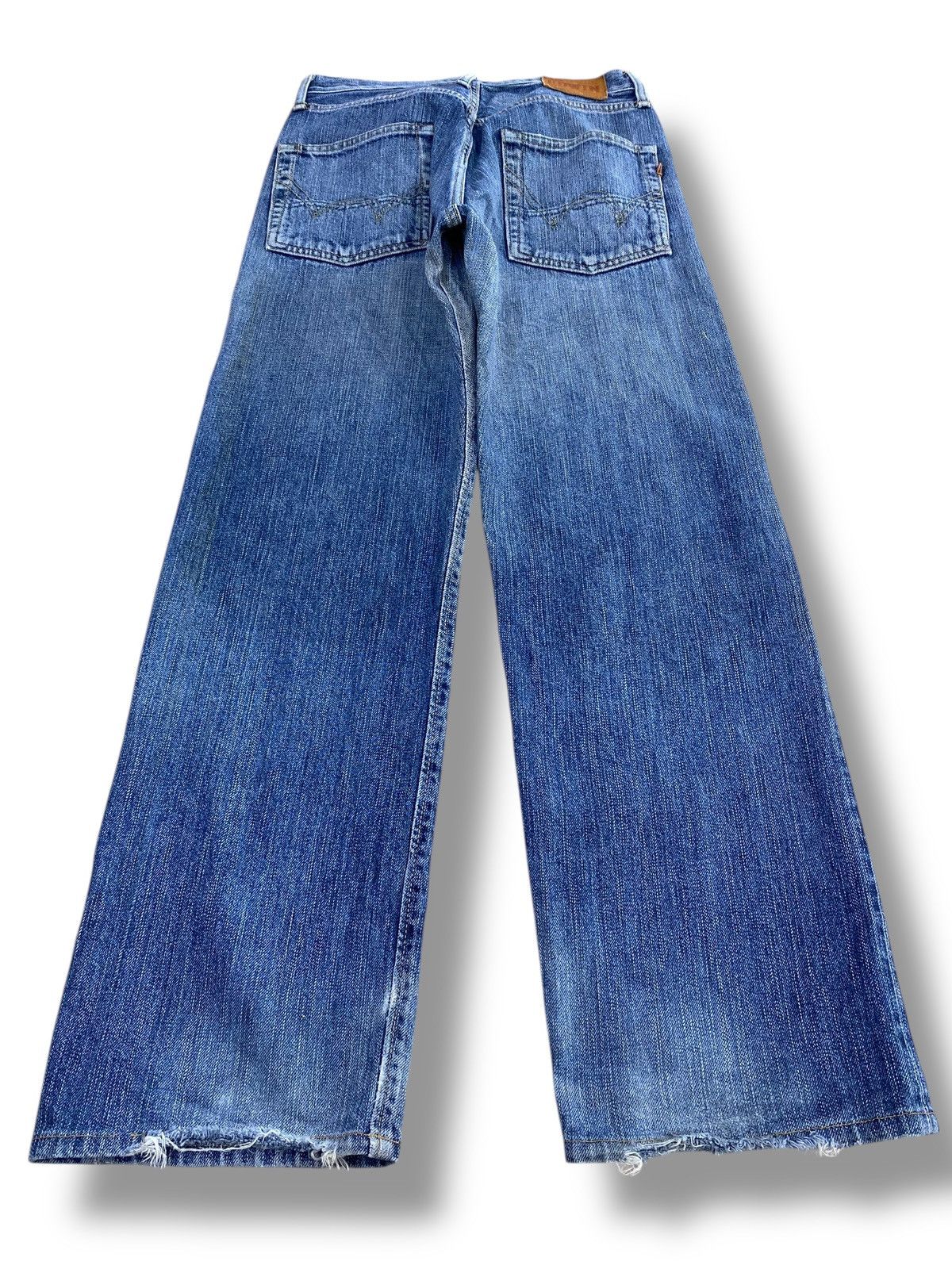 Edwin Vintage Edwin Faded Blue Wash Style Loose Jeans Size US 29 - 3 Thumbnail