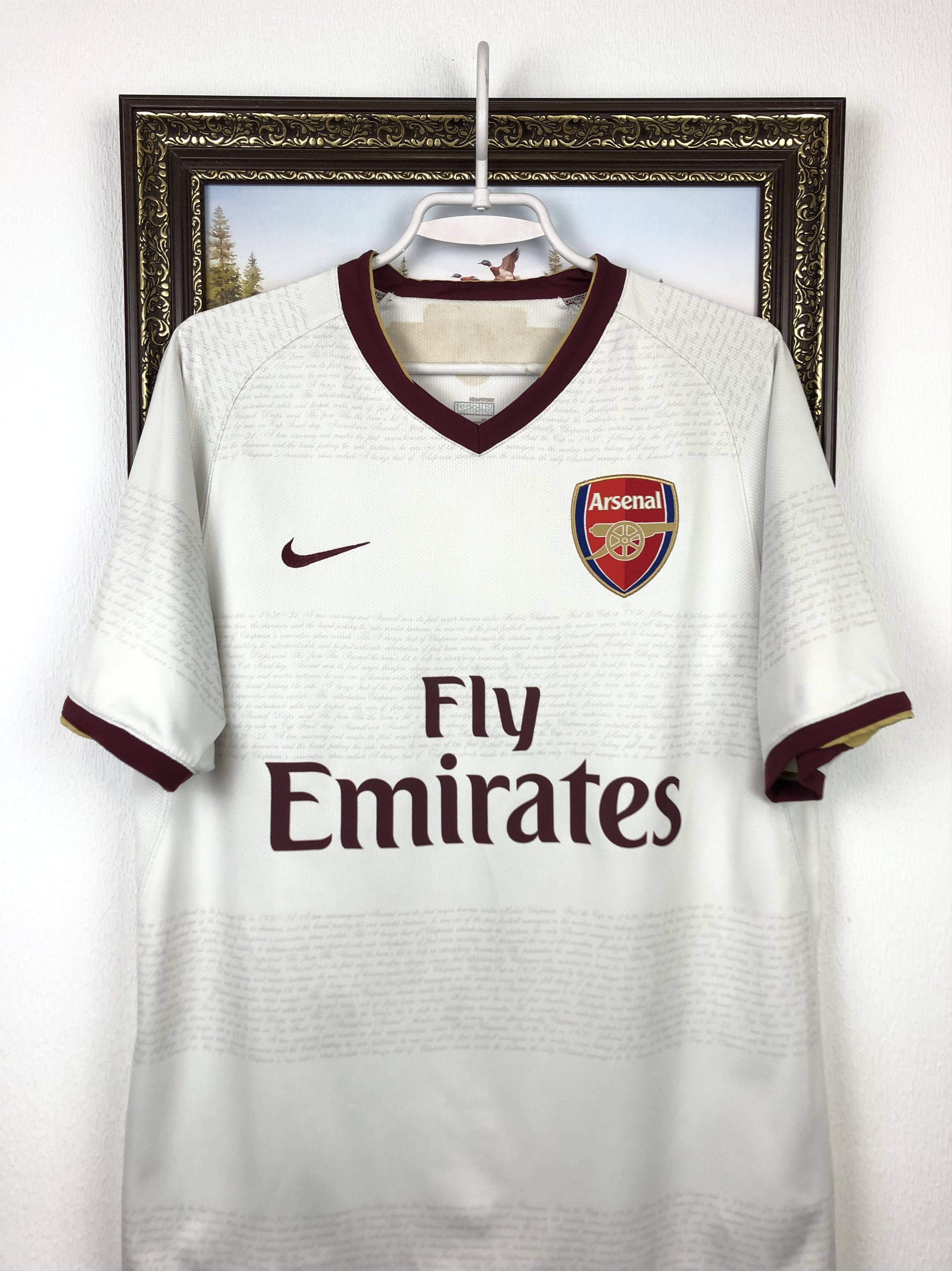 Nike Arsenal football shirt Soccer Nike Jersey Trikot Tee Hype Size US M / EU 48-50 / 2 - 2 Thumbnail