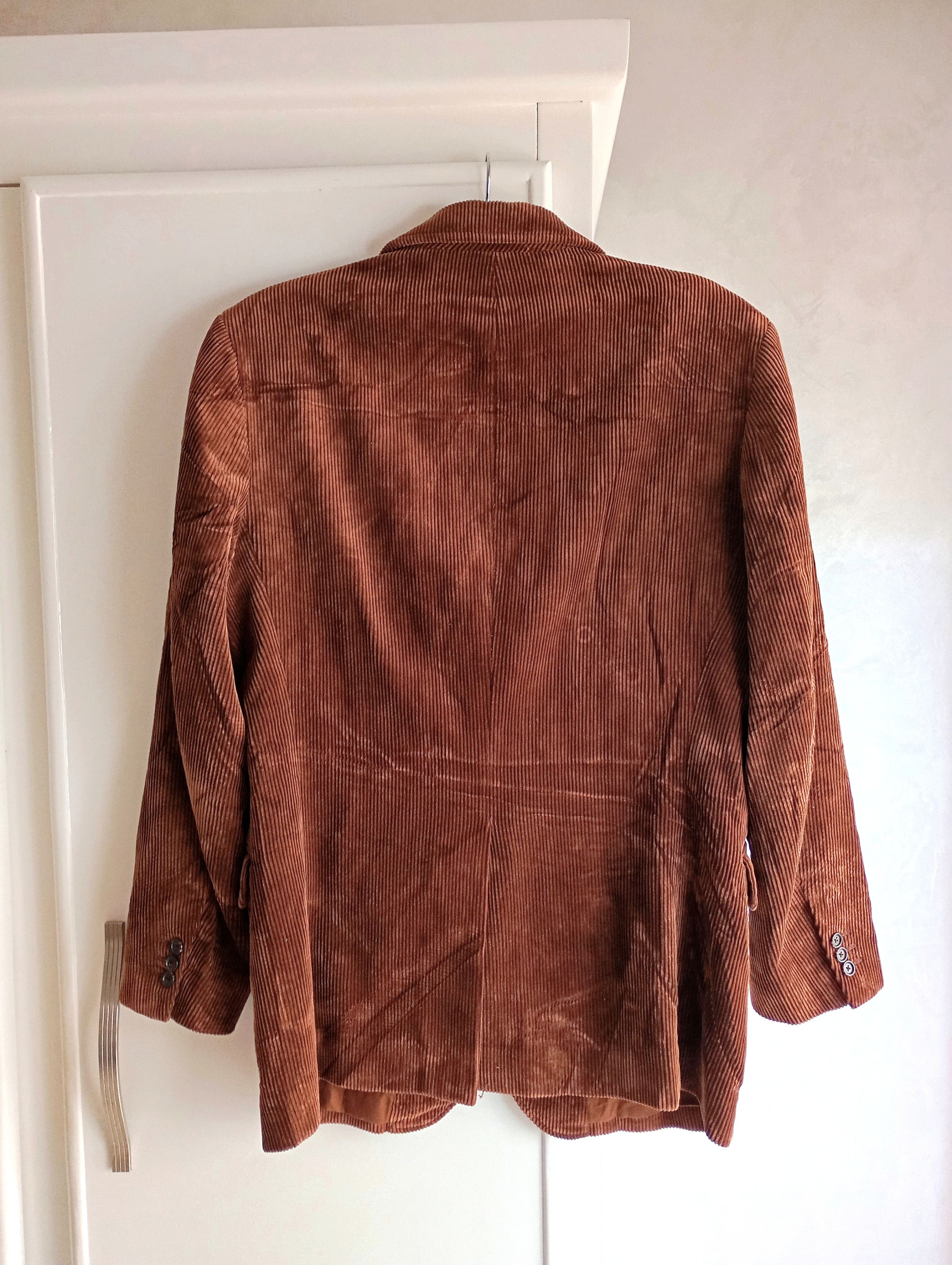 Polo Ralph Lauren × Ralph Lauren × Vintage Vintage Polo Ralph Lauren Velvet Brown Blazer Suit Jacket M Size US M / EU 48-50 / 2 - 10 Thumbnail