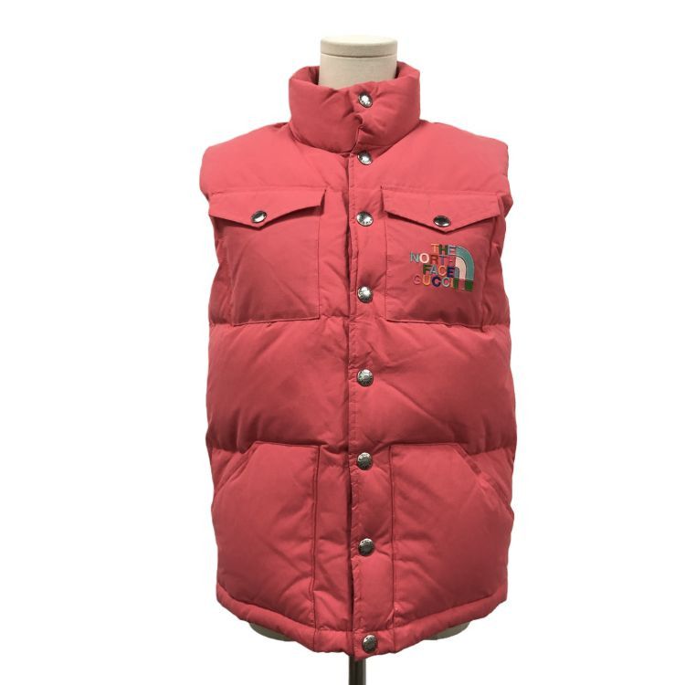 Gucci Gucci x The North Face Red Down Vest Size XS Size US XS / EU 42 / 0 - 1 Thumbnail