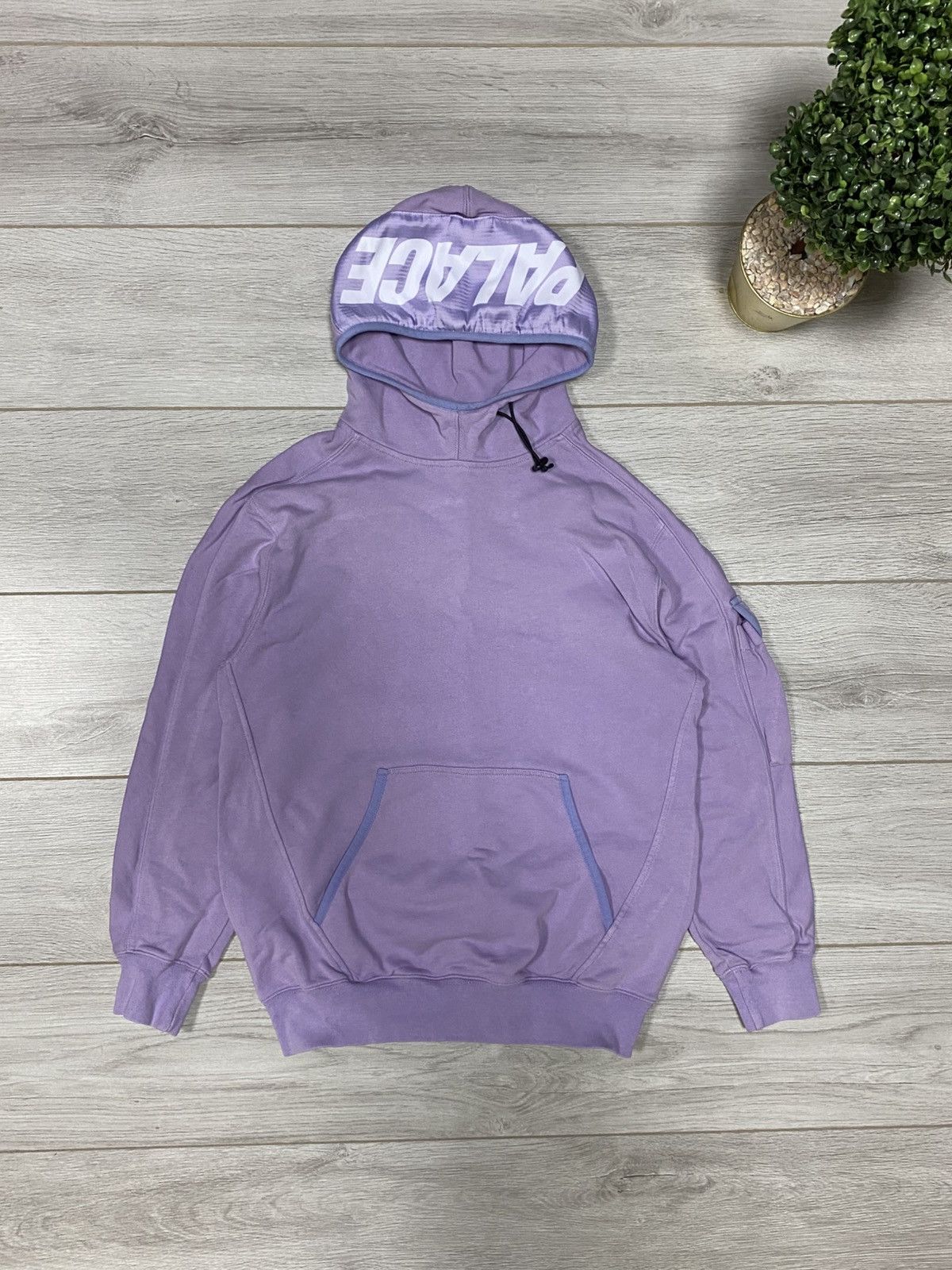 Palace Palace Giant Woven Label Hood hoodie big logo Size US S / EU 44-46 / 1 - 2 Thumbnail