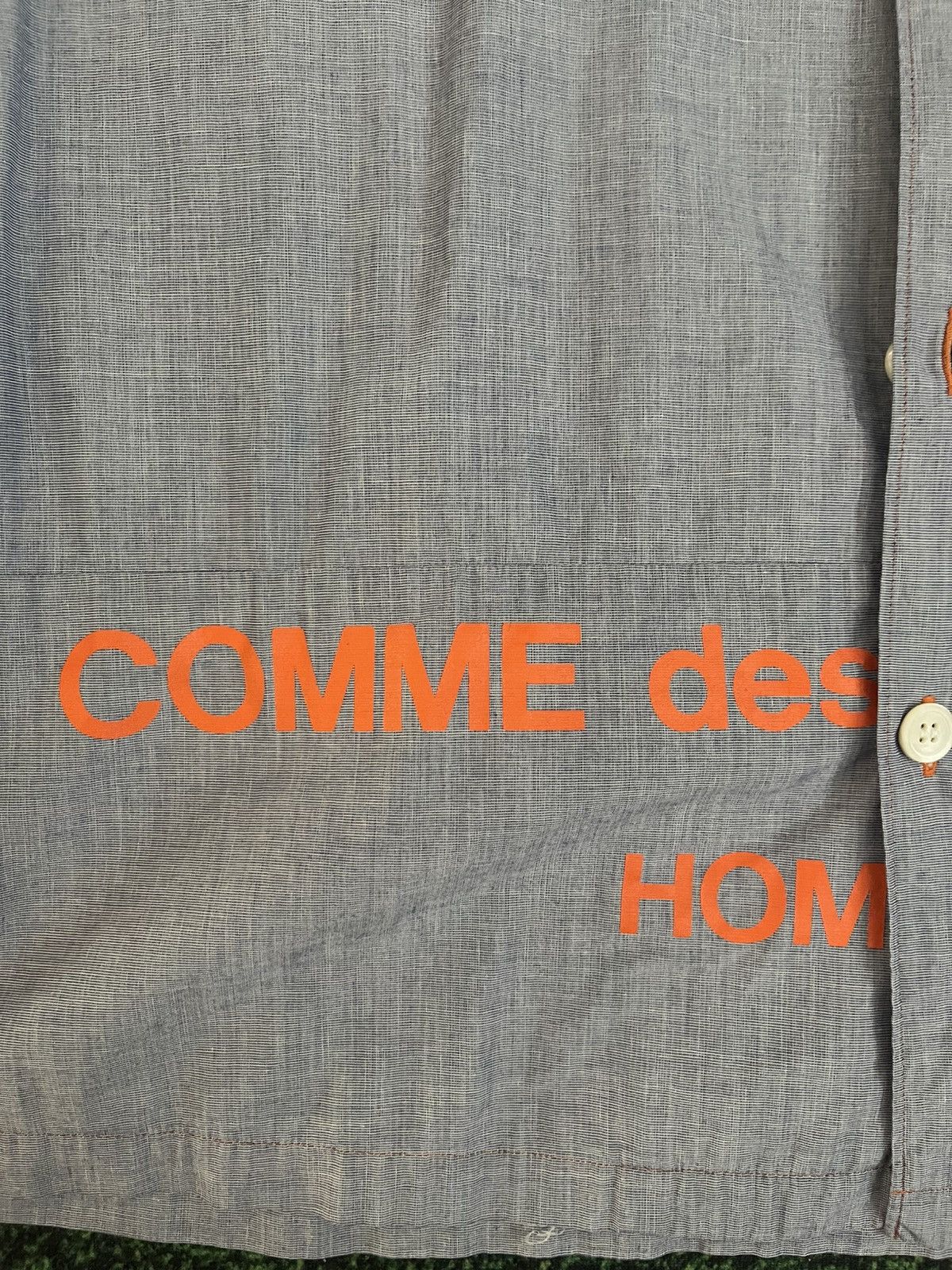 Comme des Garcons Homme Comme Des Garçon 2001 Split Logo Shirt Size US L / EU 52-54 / 3 - 5 Thumbnail