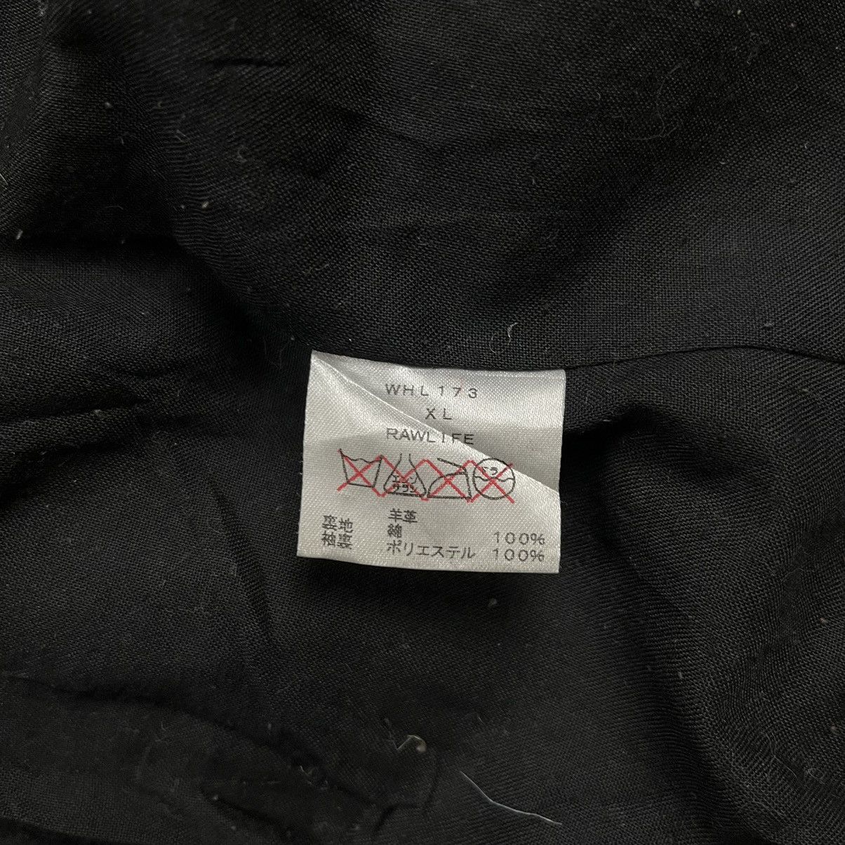 14th Addiction × Isamu Katayama Backlash × Japanese Brand Raw life blazer 2 button wrinkle leather jacket Size US M / EU 48-50 / 2 - 13 Thumbnail
