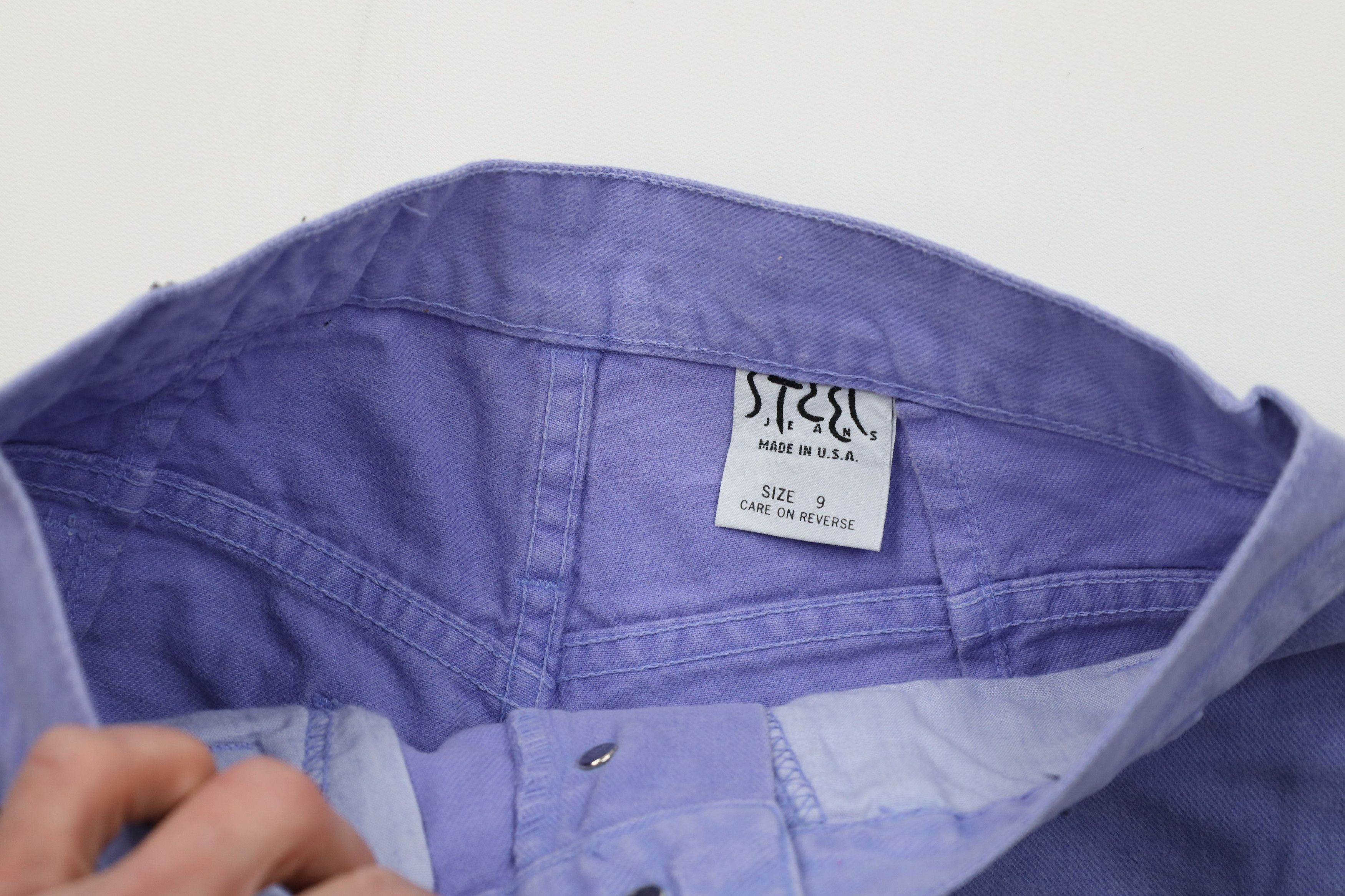 Vintage Vintage 90s Streetwear High Waisted Button Fly Denim Shorts Size 30" / US 8 / IT 44 - 6 Thumbnail