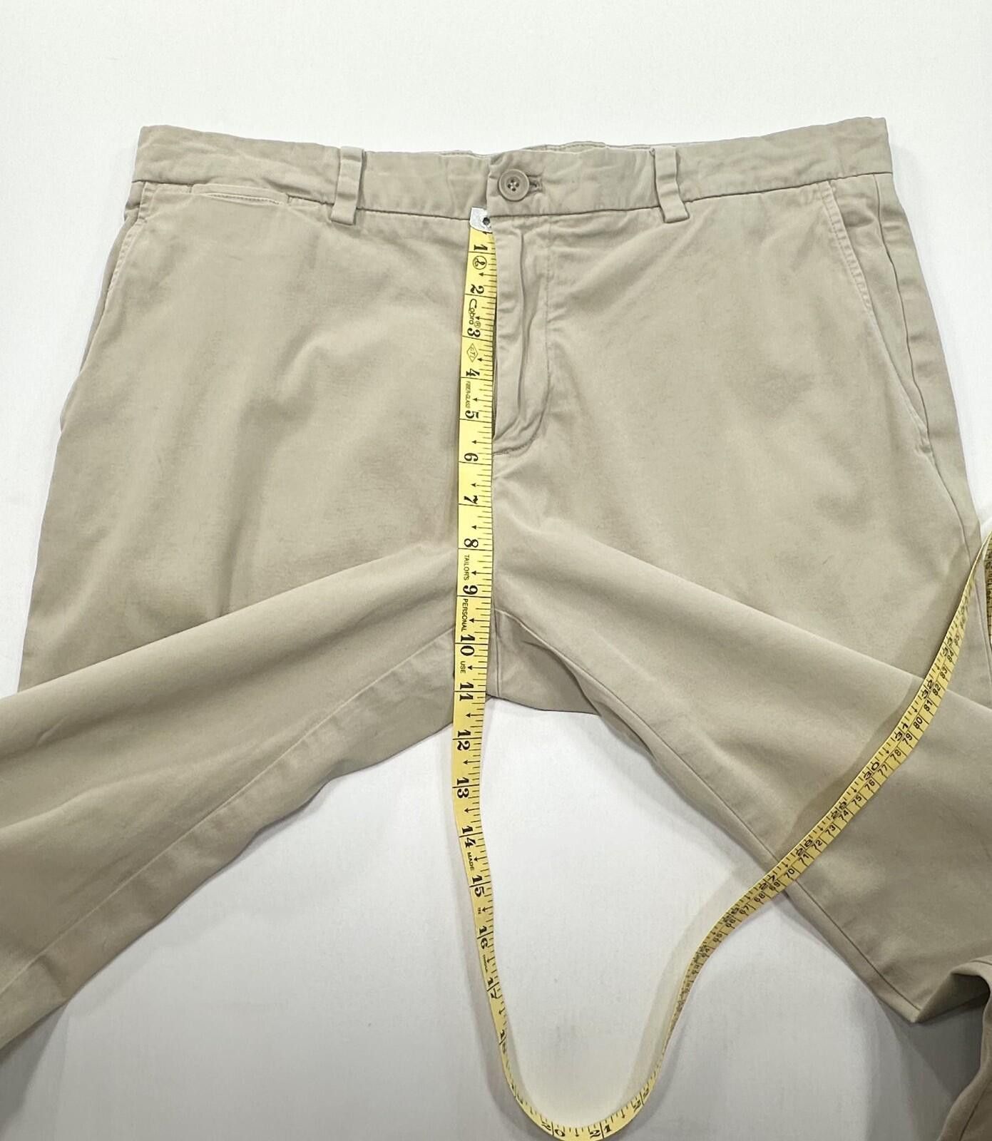 Vineyard Vines Vineyard Vines Flat Cotton Spandex Chinos Brown Mens 34/32 Size US 34 / EU 50 - 4 Thumbnail