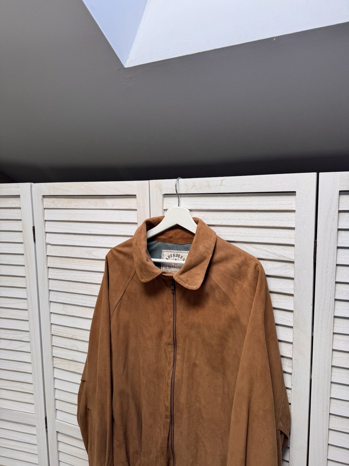 Vintage Men’s Vintage Bomber Leather ABERDEEN Size US L / EU 52-54 / 3 - 1 Thumbnail