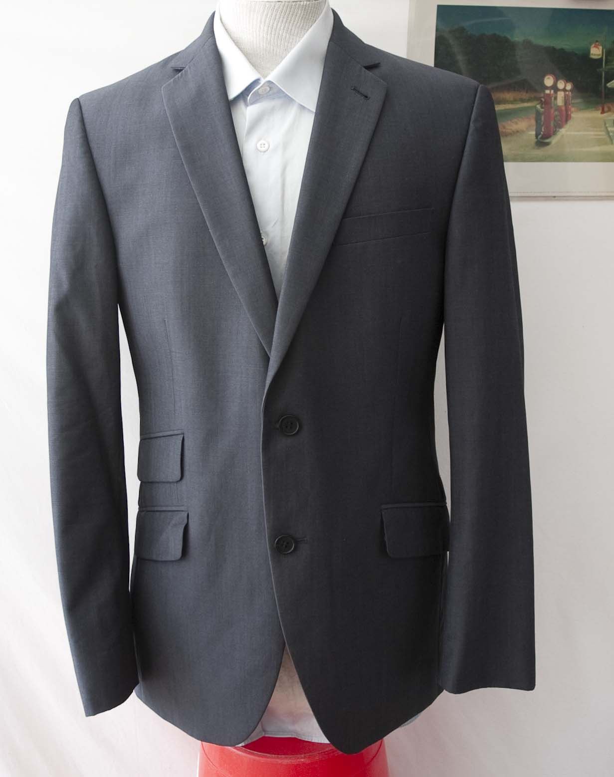 Ted Baker Ted Baker Jacket No Ordinary Joe Wool Size 40R Dark Gray Size 40R - 1 Thumbnail