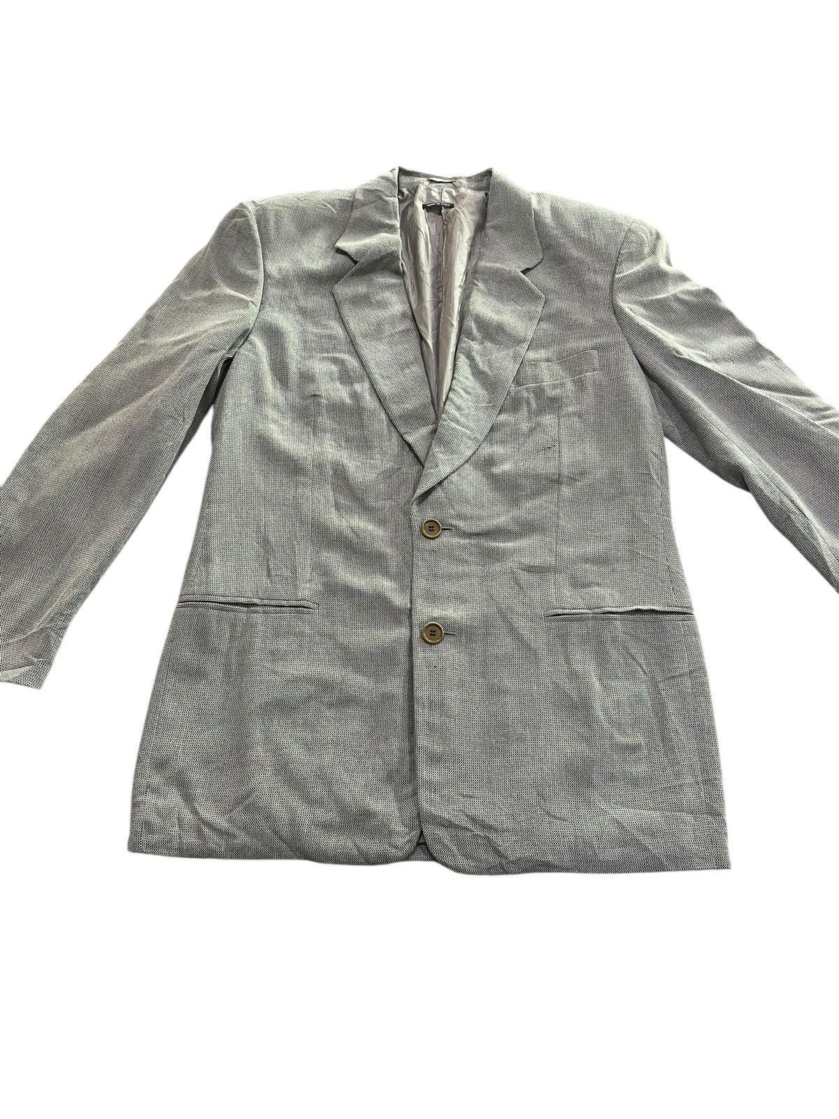 Designer × Giorgio Armani × Vintage Vintage Giorgio Armani Tailored Coat Blazer Size US L / EU 52-54 / 3 - 1 Thumbnail