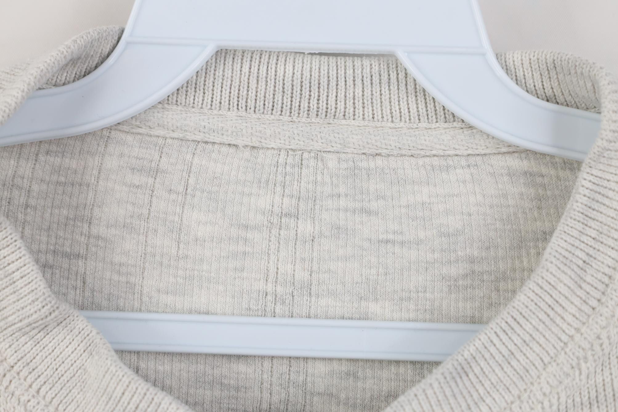 Vintage Vintage 90s Streetwear Boxy Fit Thermal Ribbed Knit T-Shirt Size US XL / EU 56 / 4 - 5 Thumbnail