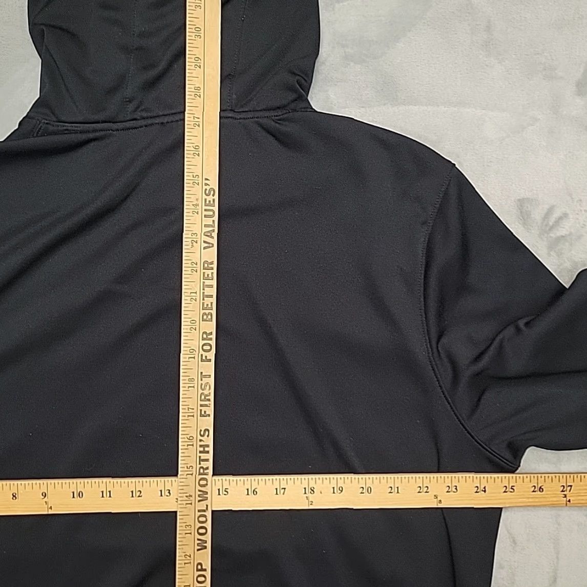 Vintage Vortex Hoodie Mens 2XL Black Performance Long Sleeve Fleece Outdoors Hunting Size US XXL / EU 58 / 5 - 7 Thumbnail