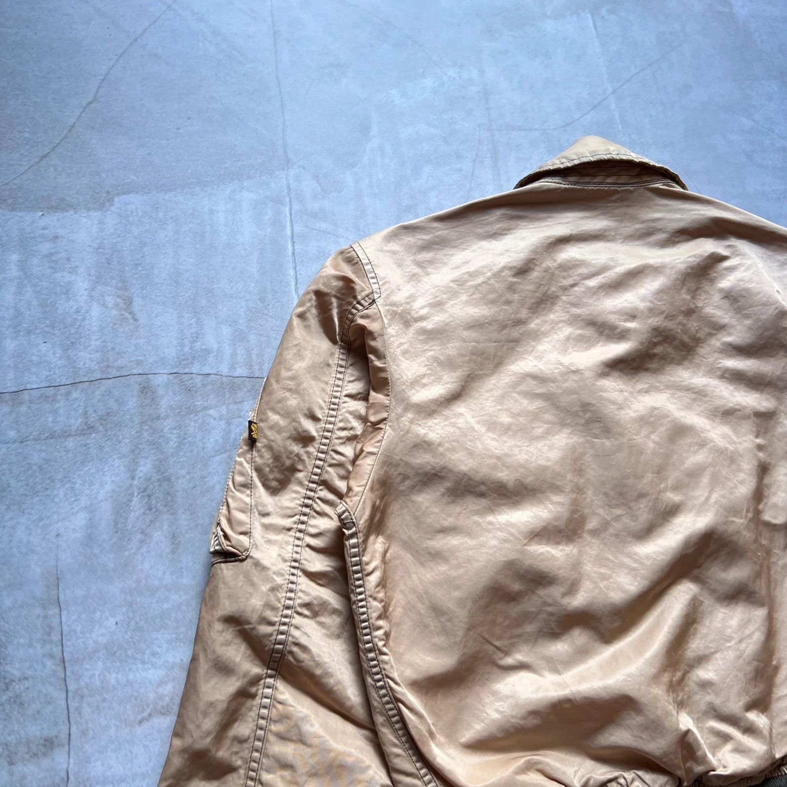 Alpha Industries vintage Alpha Industries bomber jacket army USA CWU-45P Size US M / EU 48-50 / 2 - 12 Thumbnail