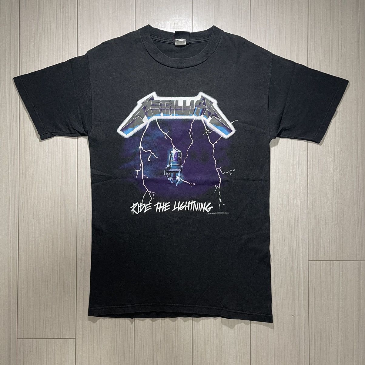 Band Tees Metalica ride the lighting 90s Size US L / EU 52-54 / 3 - 1 Thumbnail