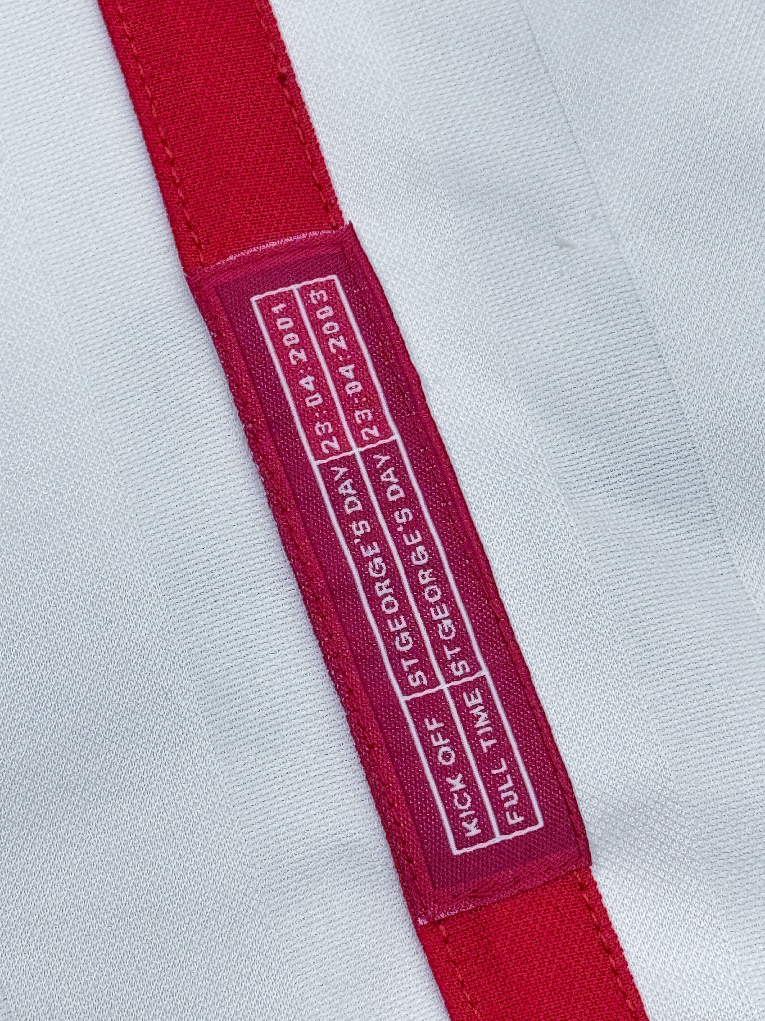 Umbro × Vintage Vintage 2001 England Home Shirt by Umbro Size US L / EU 52-54 / 3 - 7 Thumbnail
