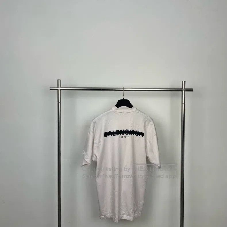 Balenciaga Balenciaga Blocking line short-sleeved white Size US S / EU 44-46 / 1 - 2 Thumbnail