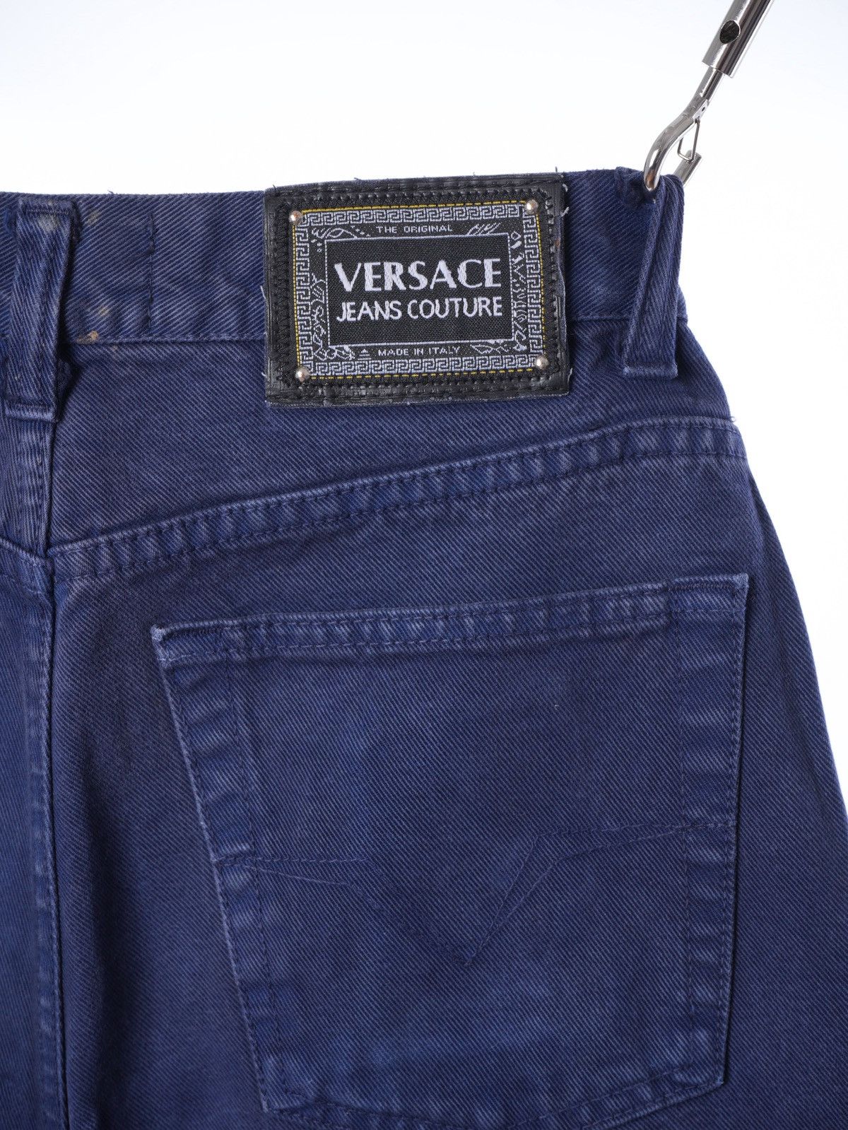 Versace Vintage Versace Jeans Couture Washed Denim Jeans fits w 30 Size US 30 / EU 46 - 3 Thumbnail
