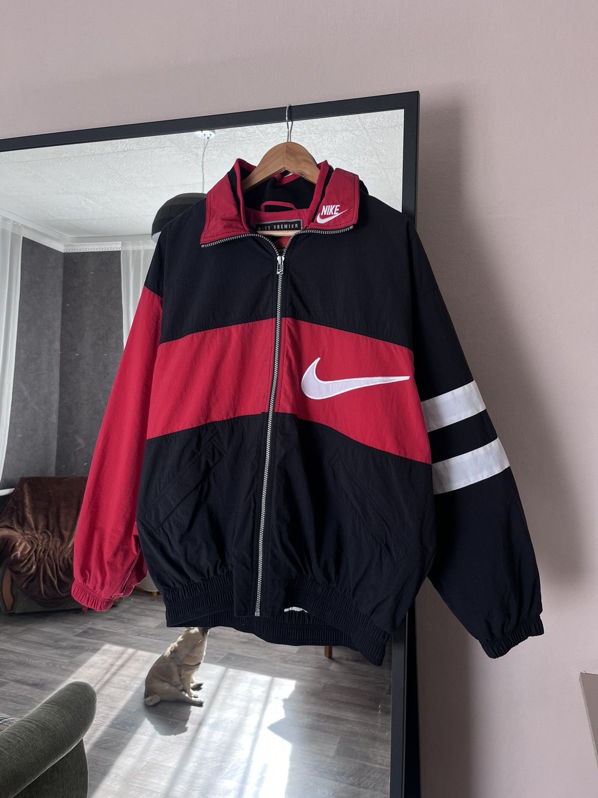 Vintage 90’s Nike OG Nylon Jacket Lined Size L 12-14 Rare | eBay