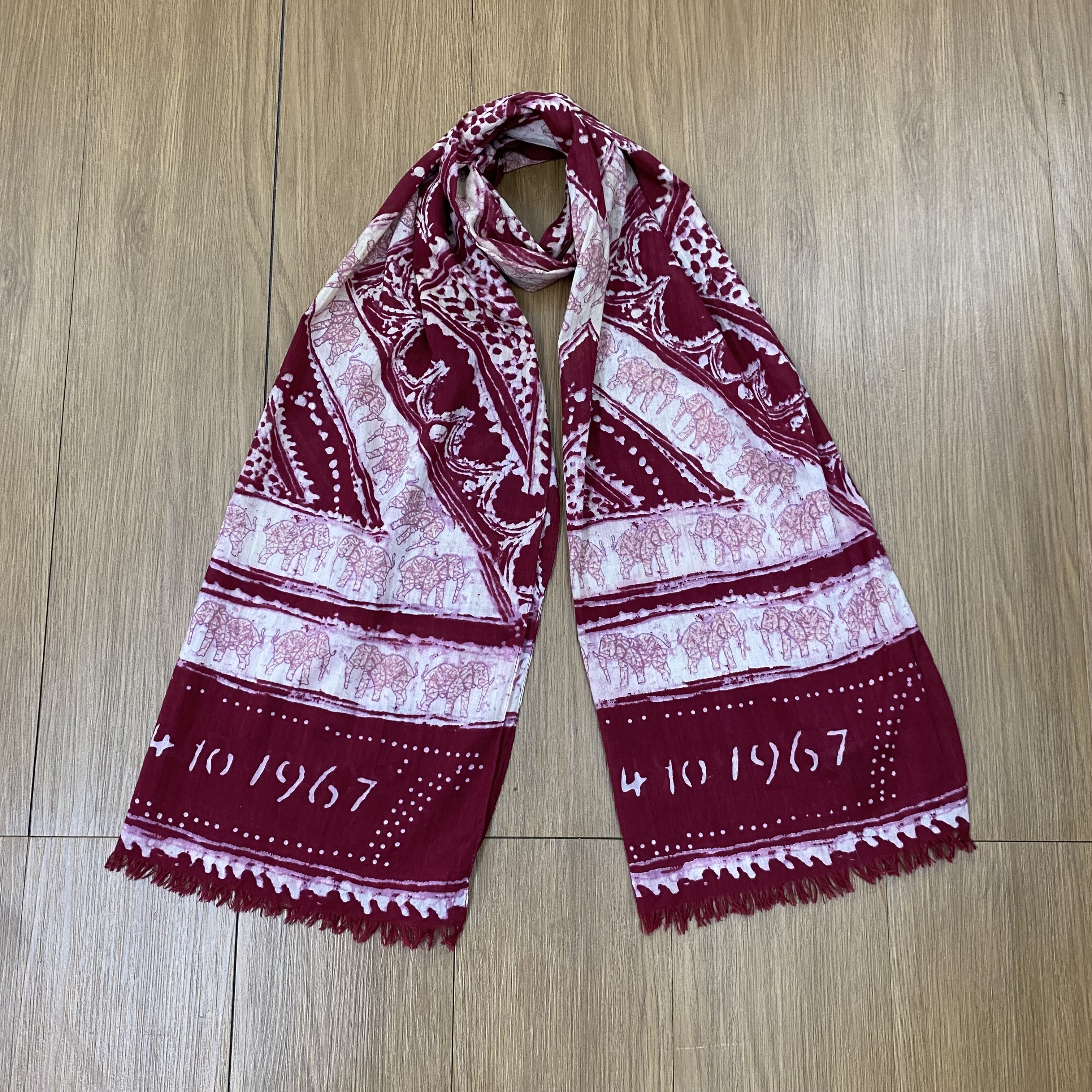 Vintage 90s Polo Ralph Lauren Scarf Muffler Cotton SSC022