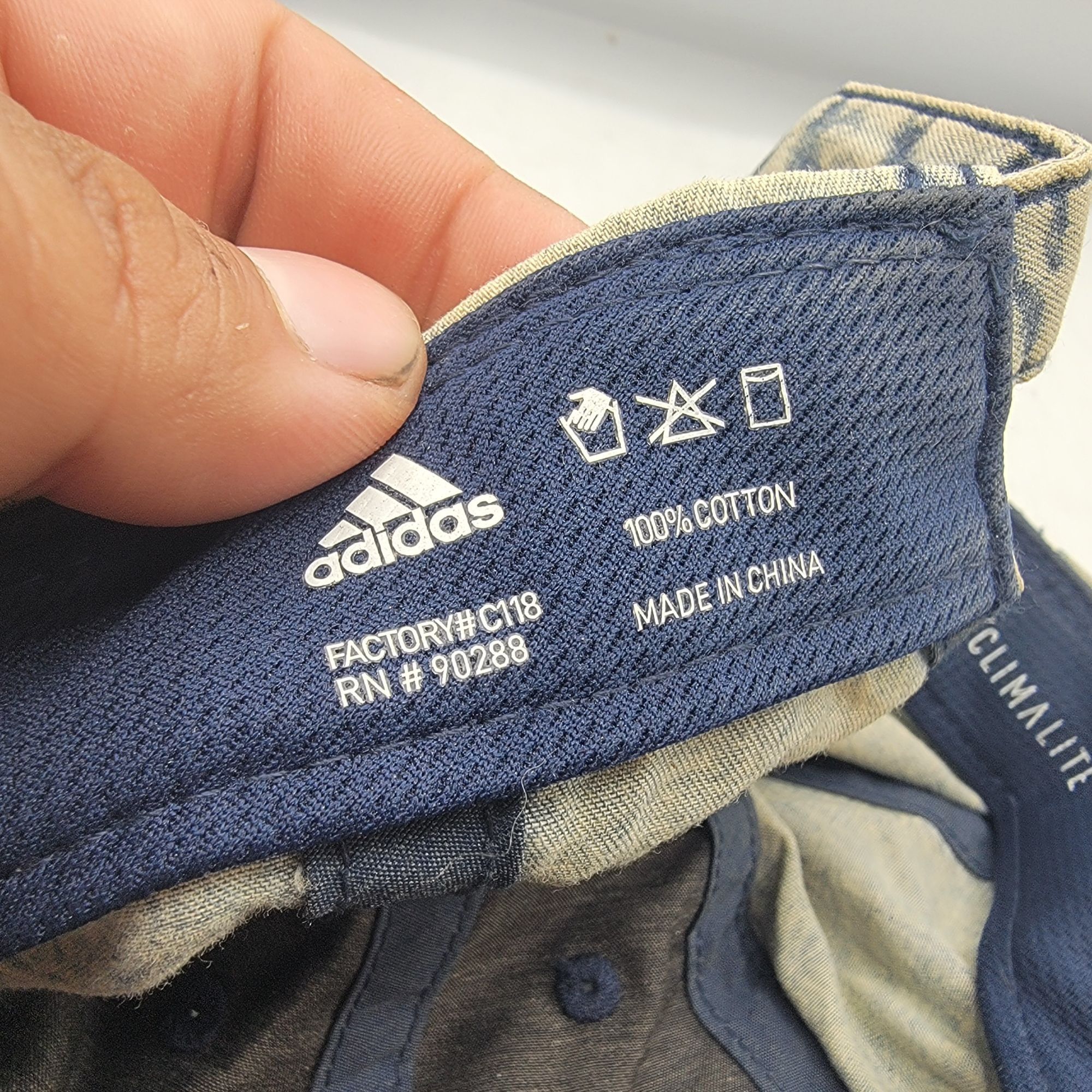 Adidas Adidas Distressed Gray Climalite Dad Cap Causal Athletic Out Size ONE SIZE - 5 Thumbnail