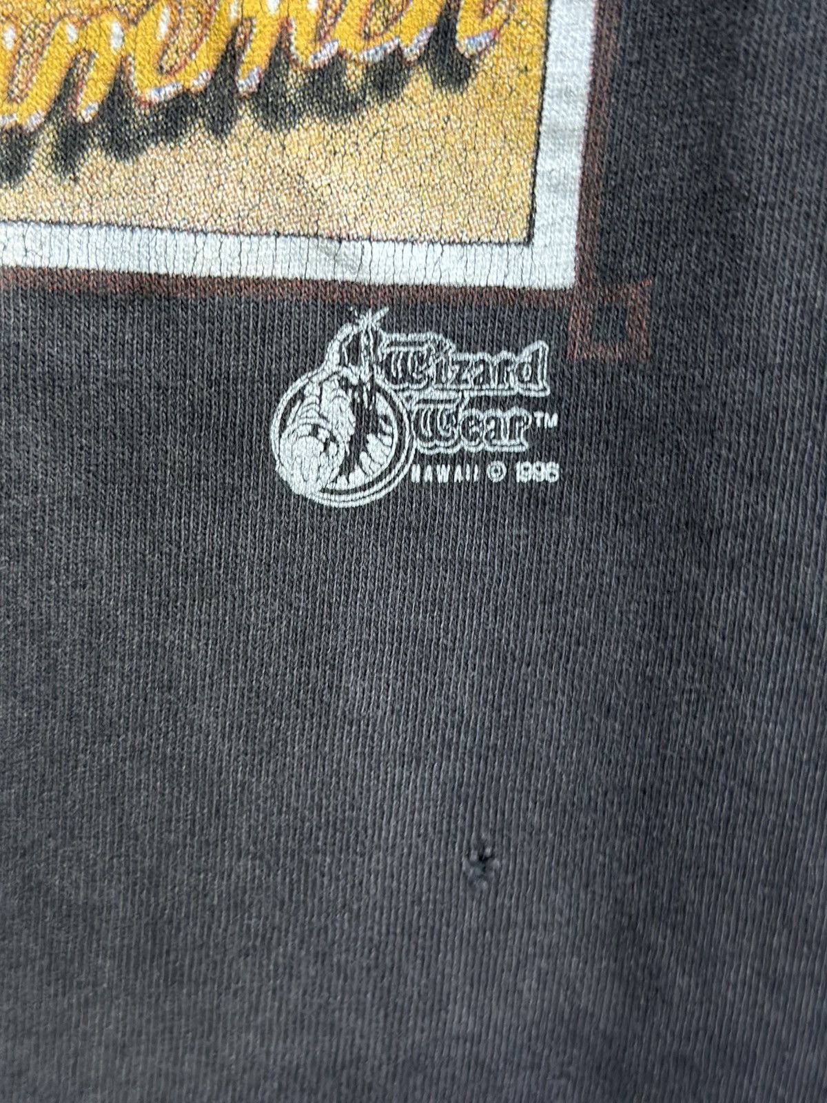 Vintage Vintage 90s Hawaiian Land Sharks Sun Faded Tee Size US L / EU 52-54 / 3 - 4 Thumbnail