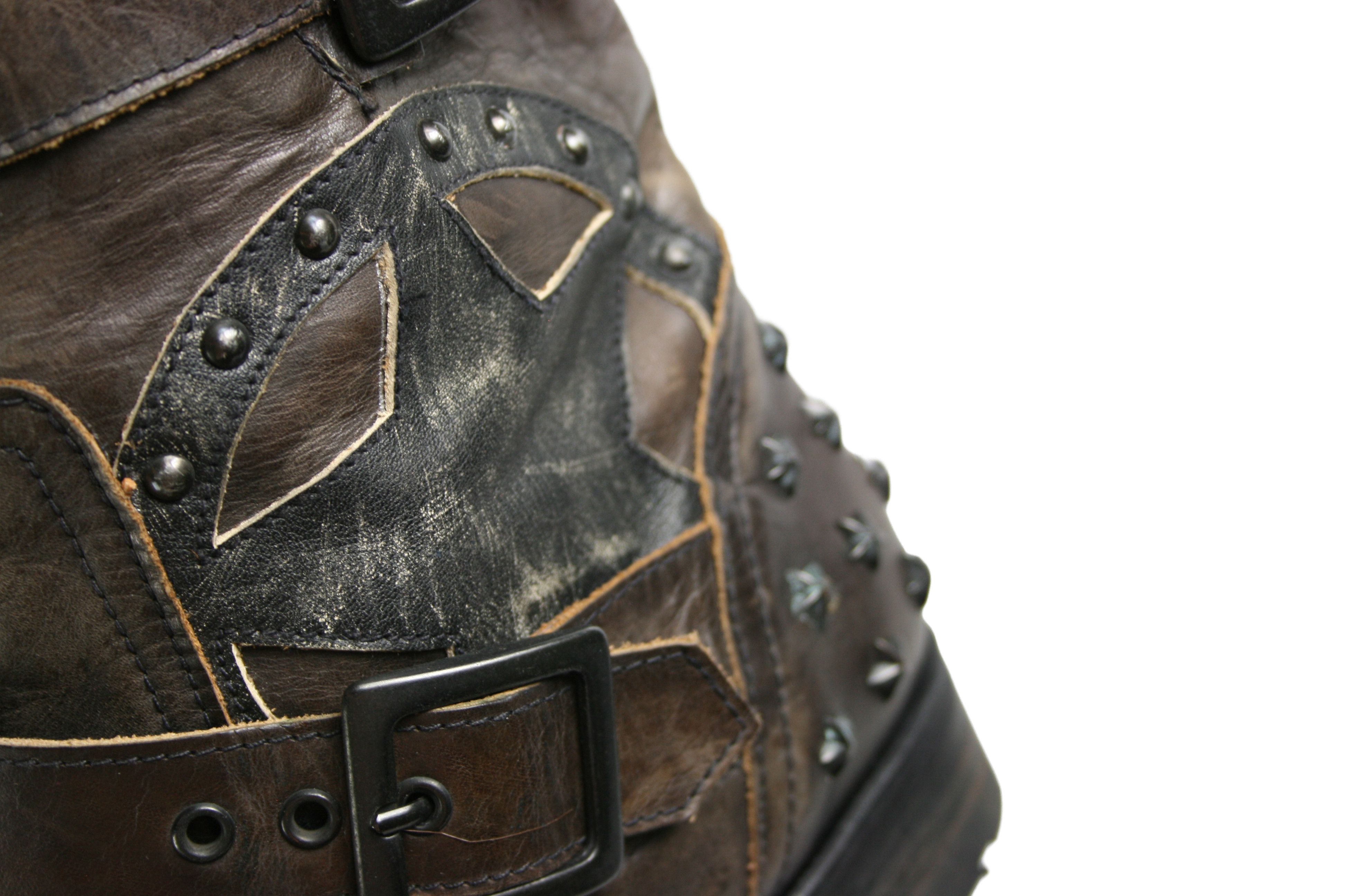 Sendra Rockstuds Y2K Engineered Biker Boots Size US 9 / IT 39 - 6 Thumbnail
