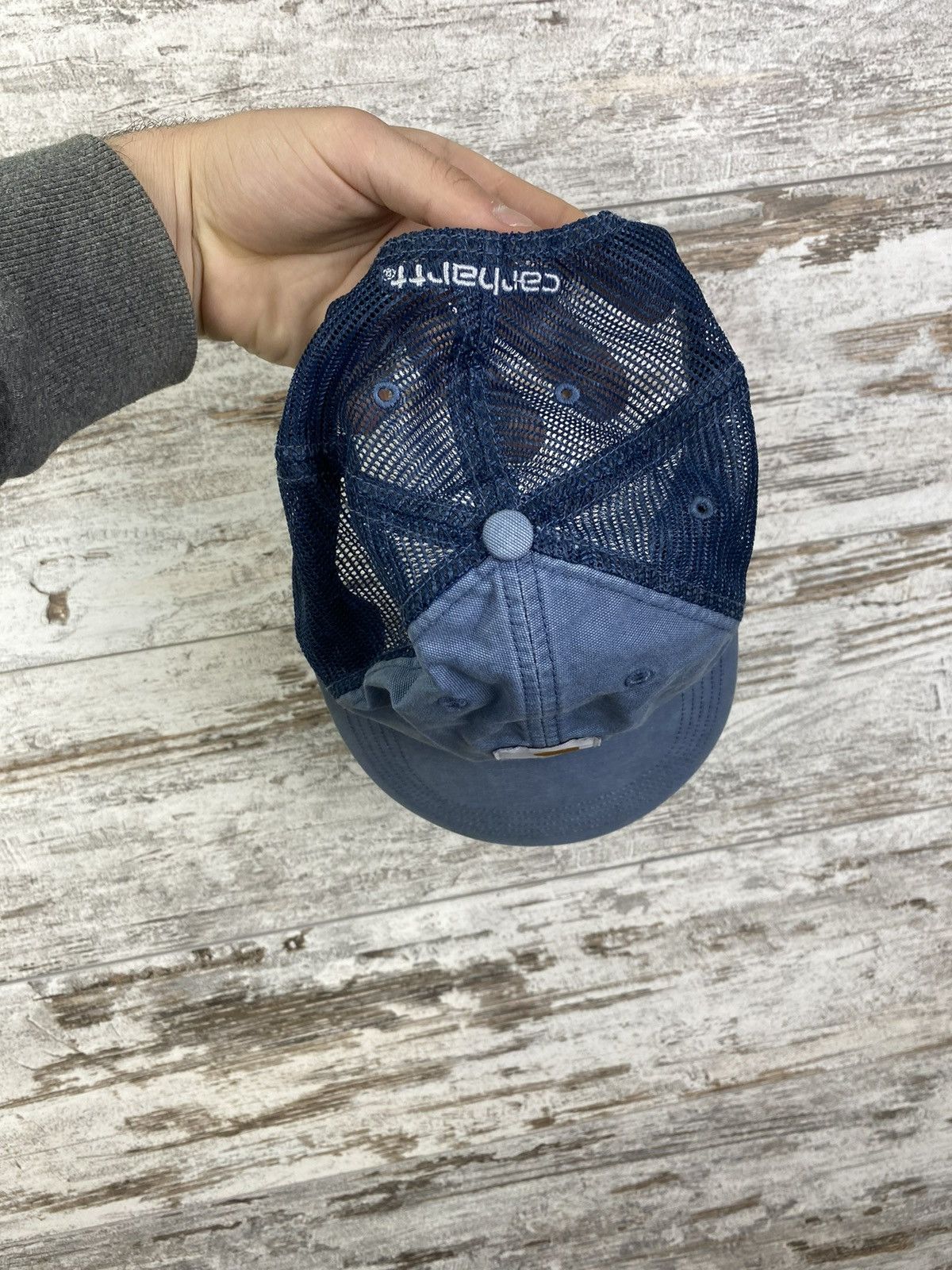 Carhartt × Carhartt Wip × Vintage Mens Vintage Carhartt Wip cap streetwear hats workwear Size ONE SIZE - 6 Thumbnail