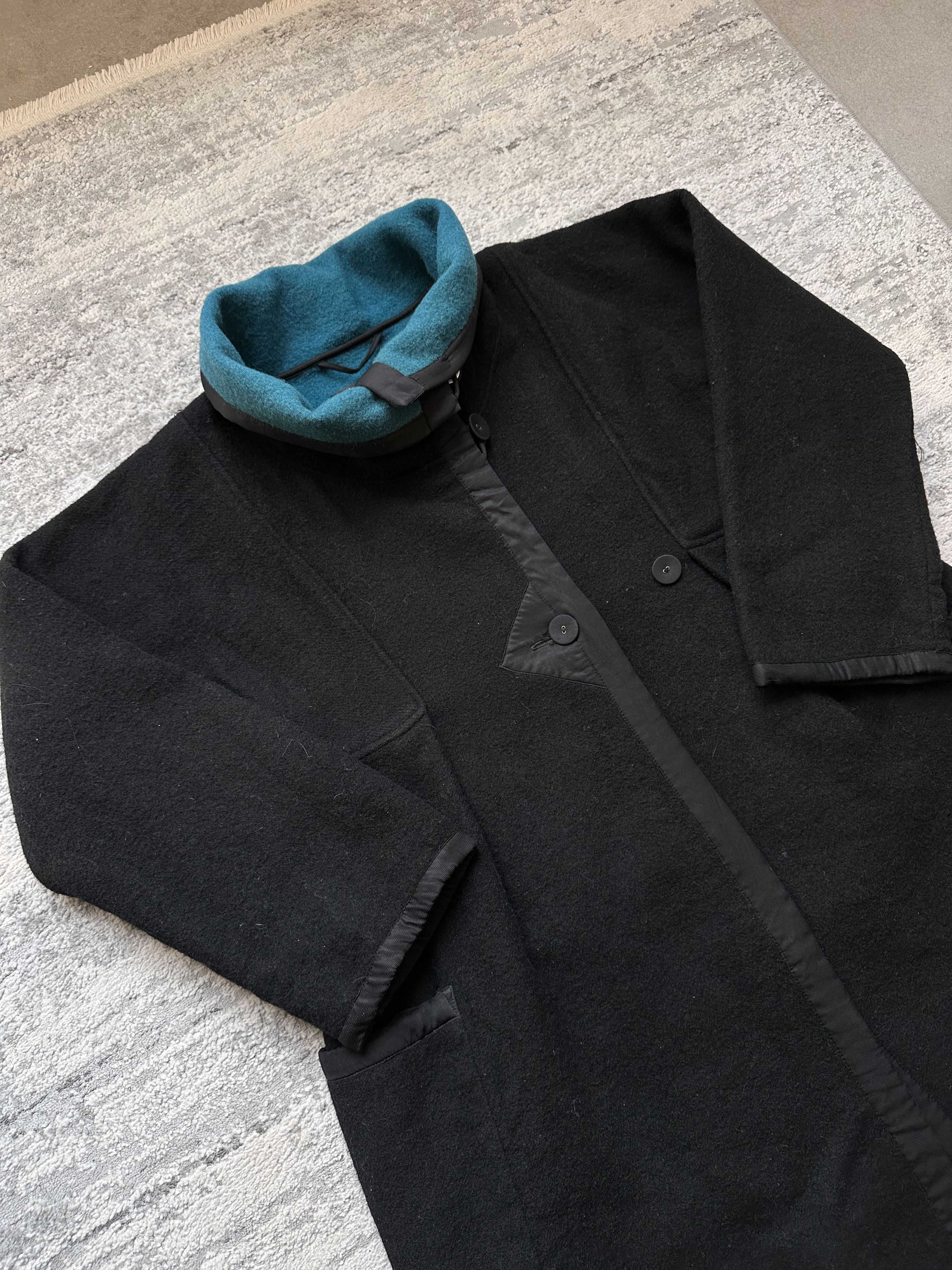 Gudrun Sjoden Gudrun Sjoden Avant Garde Wool Coat Size S / US 4 / IT 40 - 5 Thumbnail
