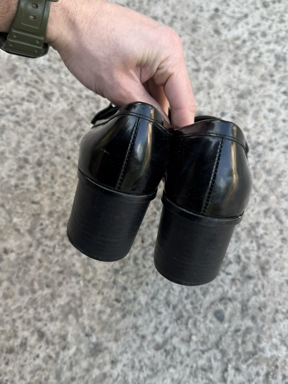 RRL Ralph Lauren Ralph Lauren Y2K Polo Loafers Old Many Heels Prada Style Size US 9 / IT 39 - 5 Thumbnail