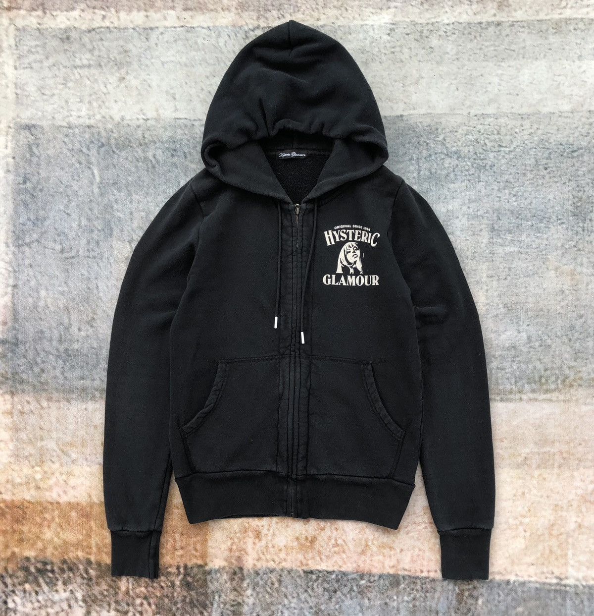 Hysteric Glamour Hysteric Glamour black hoodie the "Thrills And Delights" Size S / US 4 / IT 40 - 6 Thumbnail