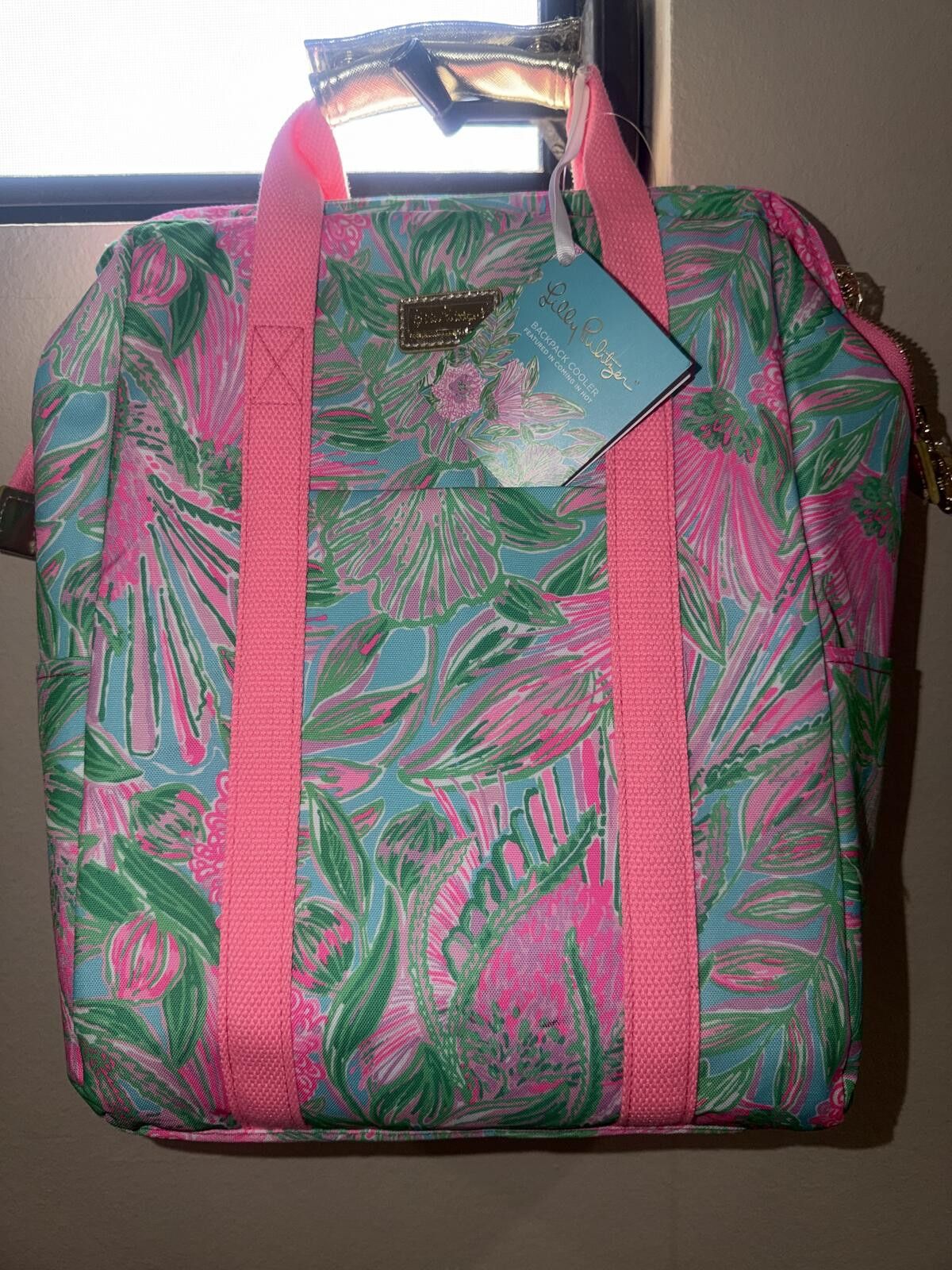 Other NWT Lilly Pulitzer Backpack Cooler Best Fishes Size ONE SIZE - 1 Thumbnail