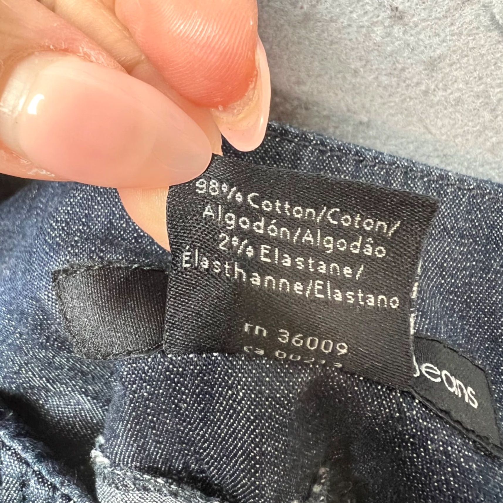 Calvin Klein Calvin Klein Jeans Womens Small Chambray Tank Dress Dark Denim Blue Sleeveless Size 28" / US 6 / IT 42 - 4 Thumbnail