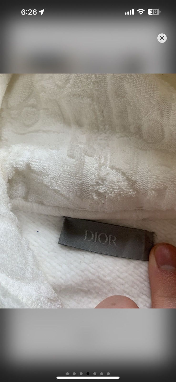 Dior Dior Pullover hoodie Size US XL / EU 56 / 4 - 4 Thumbnail