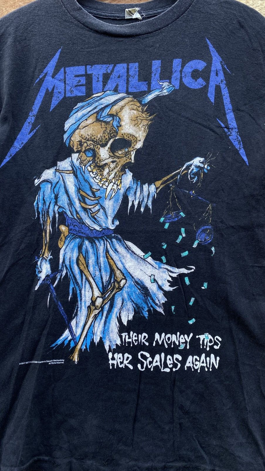 Band Tees 2000s vintage metallica and justice for all printed tshirt Size US M / EU 48-50 / 2 - 5 Thumbnail