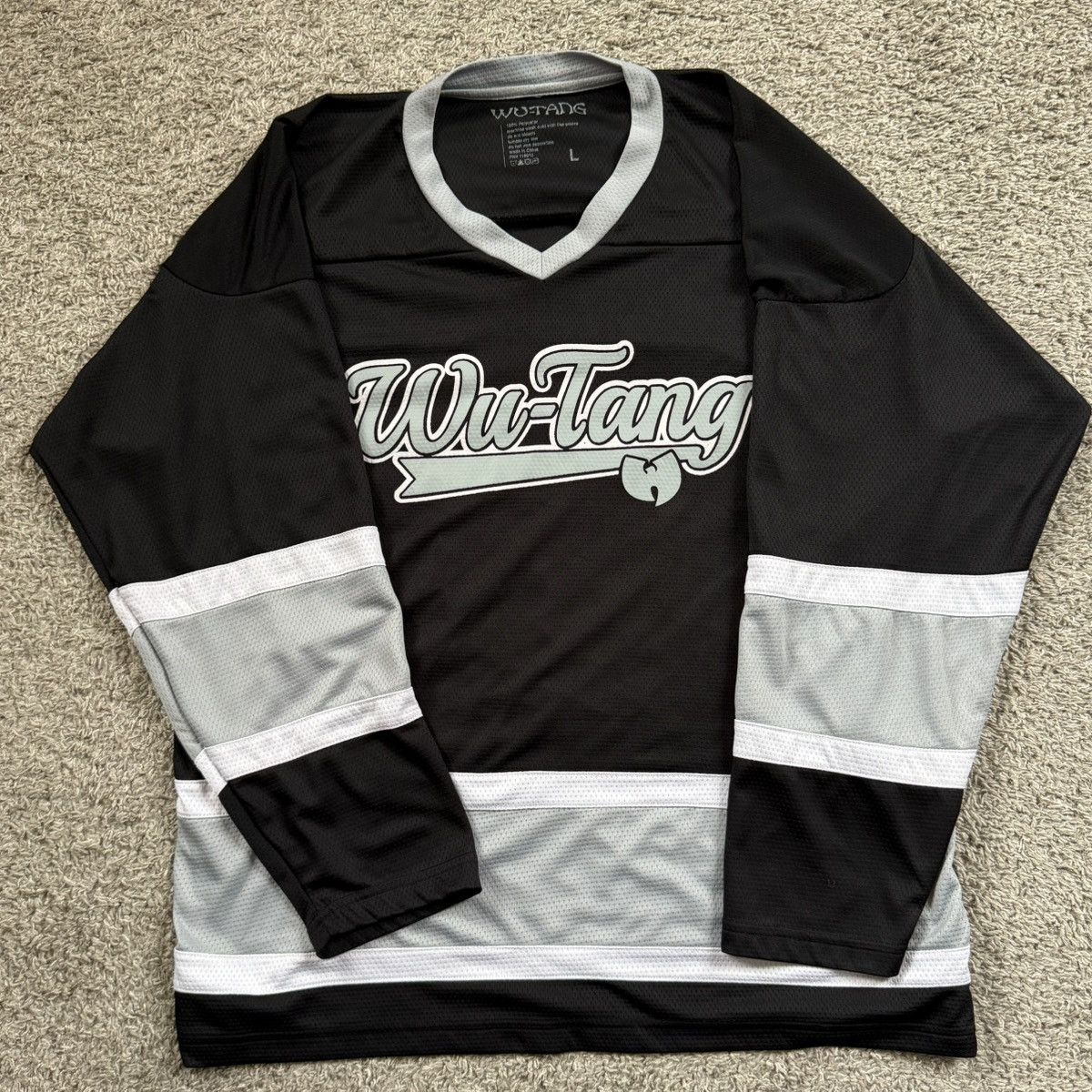 Wu-Tang Clan 🔴Wu-Tang Jersey Size Large Wu-Tang Clan Rza Gza Raekwon Size US L / EU 52-54 / 3 - 1 Thumbnail
