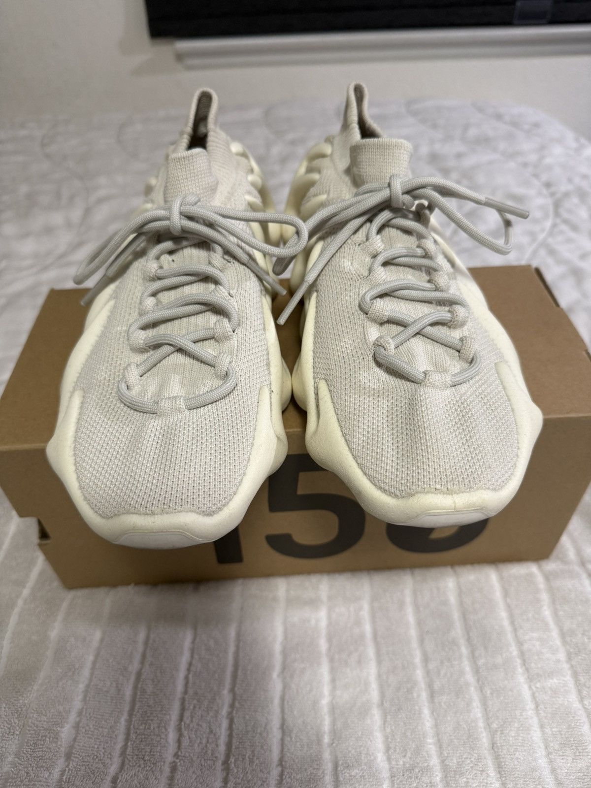 Yeezy Men’s Size 10 U.S. adidas Yeezy 450 Cloud White Sneakers Size US 10 / EU 43 - 2 Thumbnail