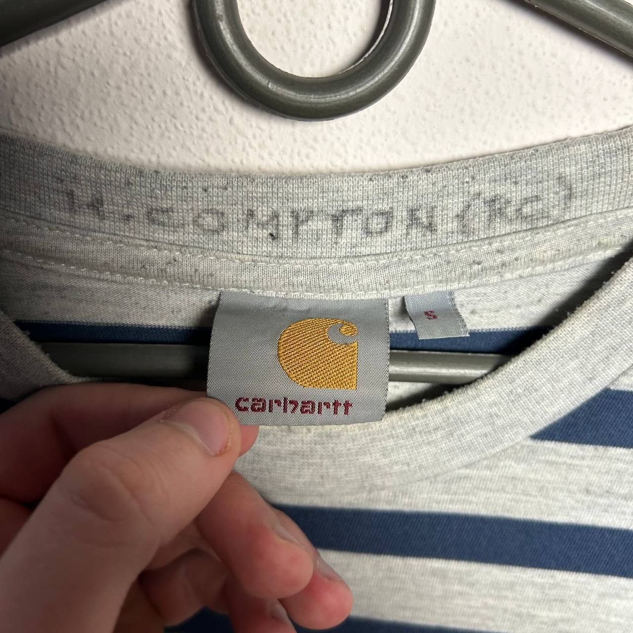 Carhartt Vintage Carhartt Small logo streetwear y2k skategang tee Size US S / EU 44-46 / 1 - 6 Thumbnail
