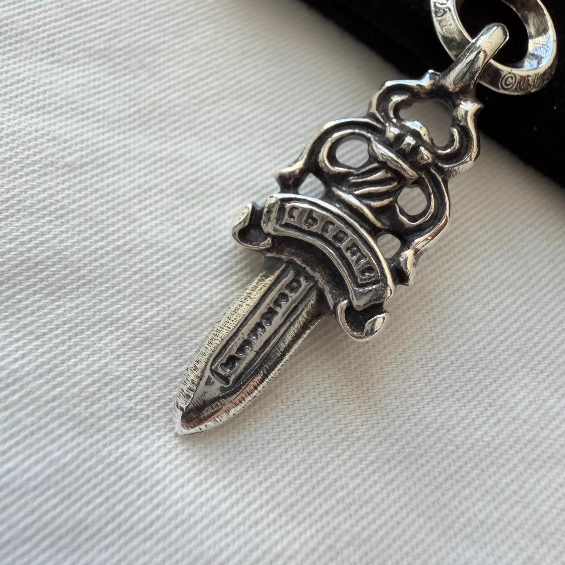 Chrome Hearts Chrome Hearts 925 Silver Ringed Sword Pendant New Size ONE SIZE - 4 Thumbnail