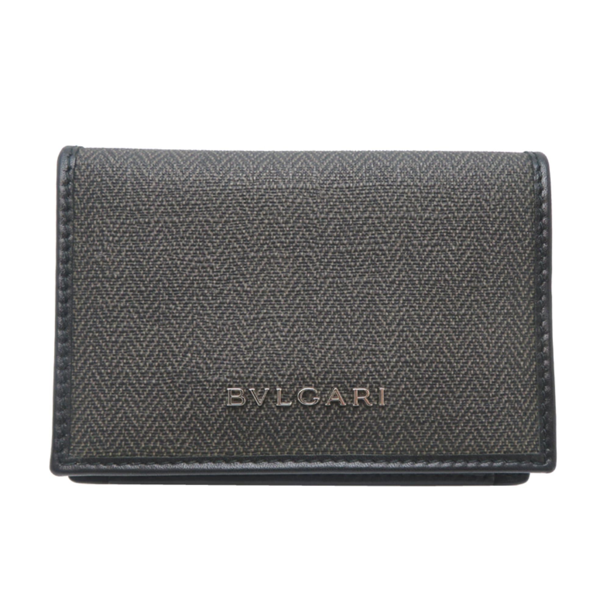Bvlgari Bvlgari Weekend Women's/Men's Business Card Holder/Card Case 32588 Gray Size ONE SIZE - 1 Thumbnail