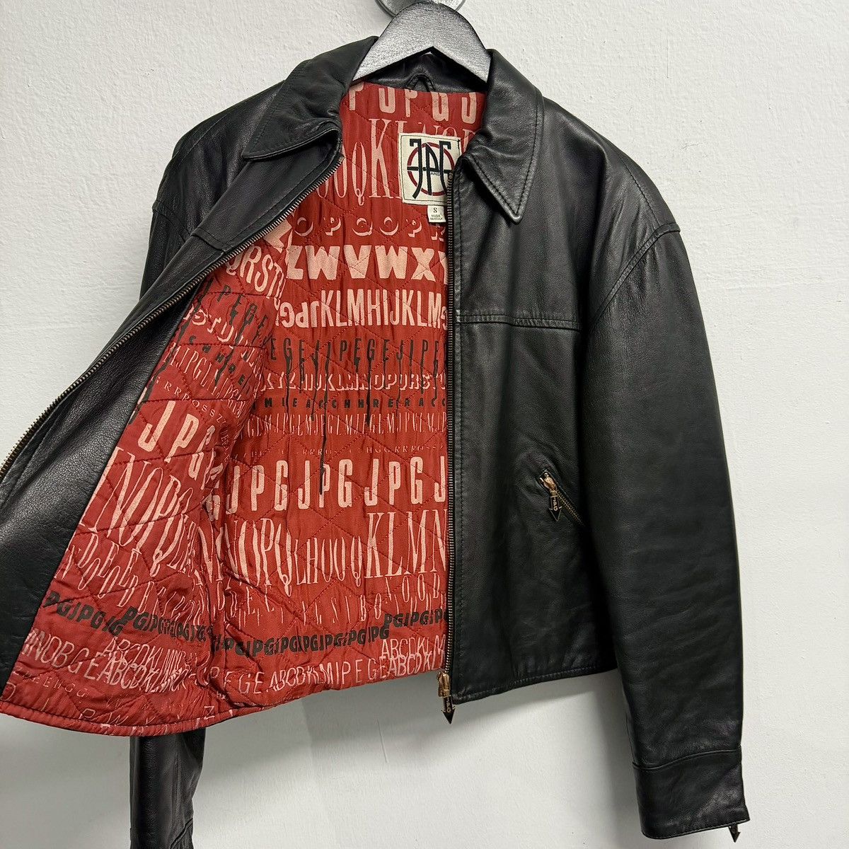 Jean Paul Gaultier JEAN PAUL GAULTIER JPG F/W 1995 Virus Leather Jacket Size US S / EU 44-46 / 1 - 5 Thumbnail
