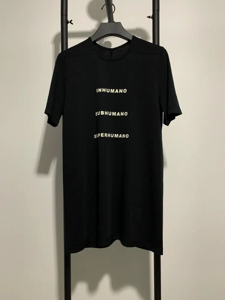 Rick Owens Rick Owens Drkshdw Humano Tee-2507 Size US L / EU 52-54 / 3 - 5 Thumbnail