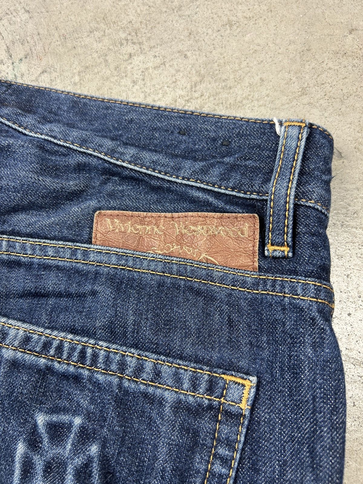 Vivienne Westwood Vivienne Westwood - Chaos Denim Jeans Size US 31 - 24 Thumbnail