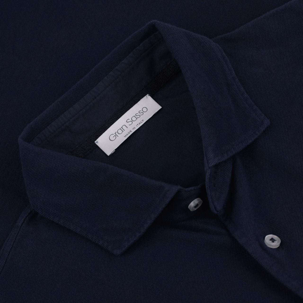 Gran Sasso GRAN SASSO / PIQUÉ KNIT SHIRT Size US S / EU 44-46 / 1 - 2 Thumbnail