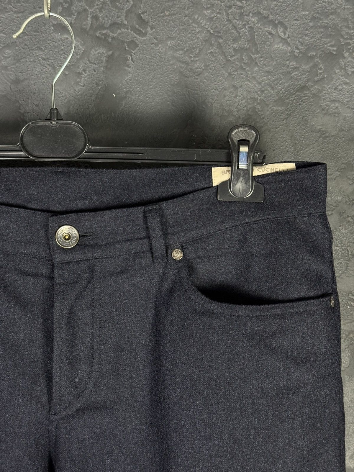 Brunello Cucinelli Brunello Cucinelli Italian-Fit Lana Wool Pants Mens Size 52 Size US 36 / EU 52 - 5 Thumbnail